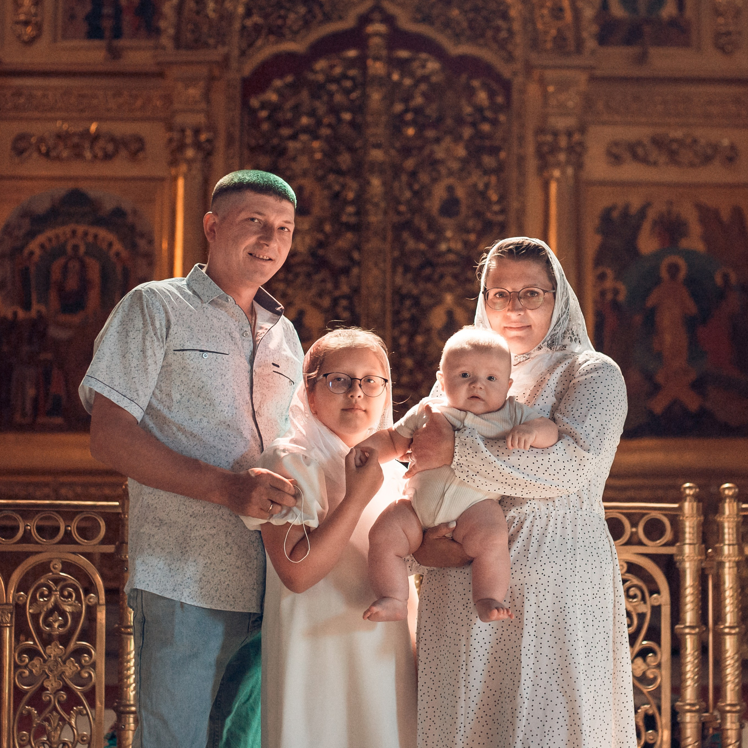 Крещение Дмитрия в Свято-Троицком кафедральном соборе Калуги