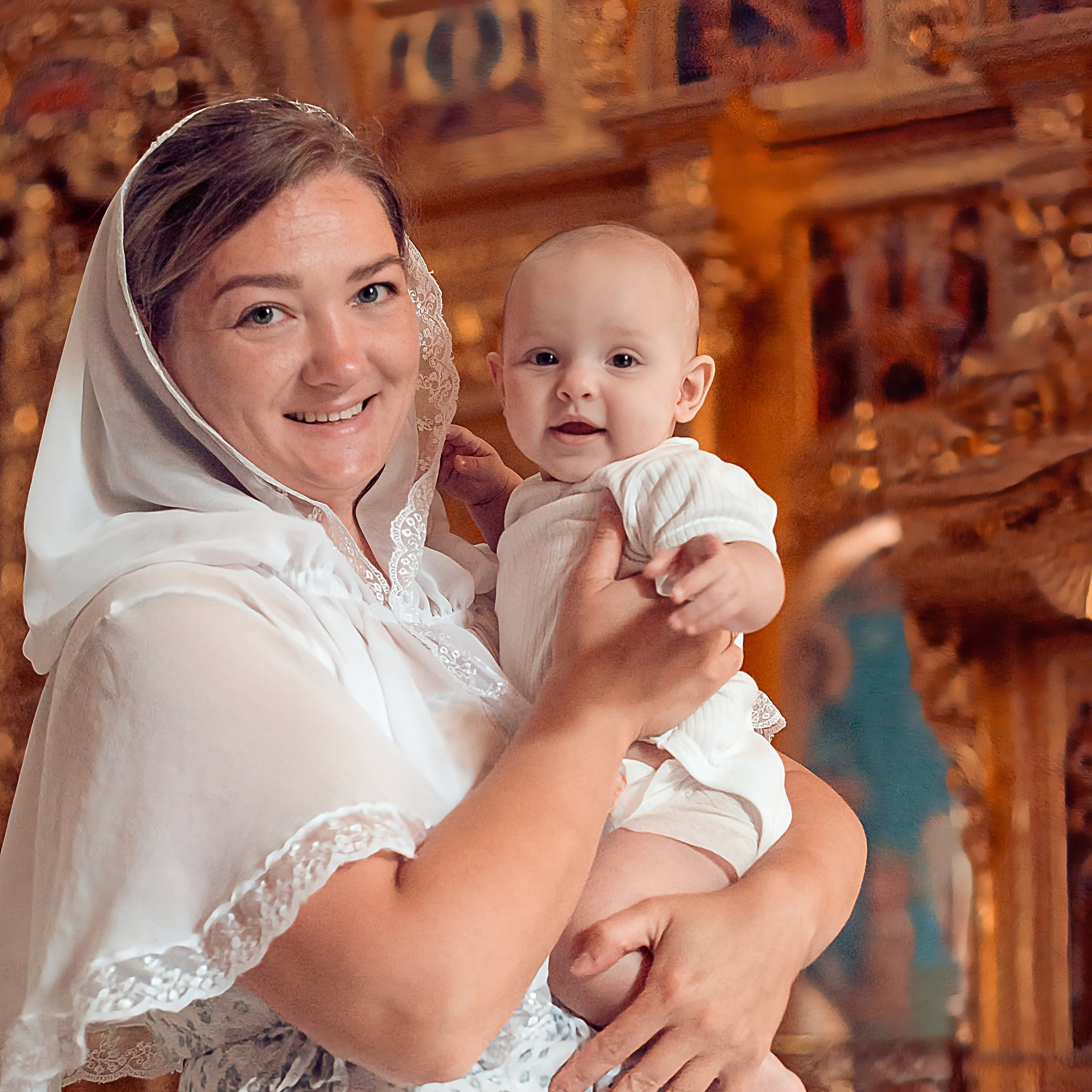 Крещение Татьяны в Свято-Троицком кафедральном соборе Калуги