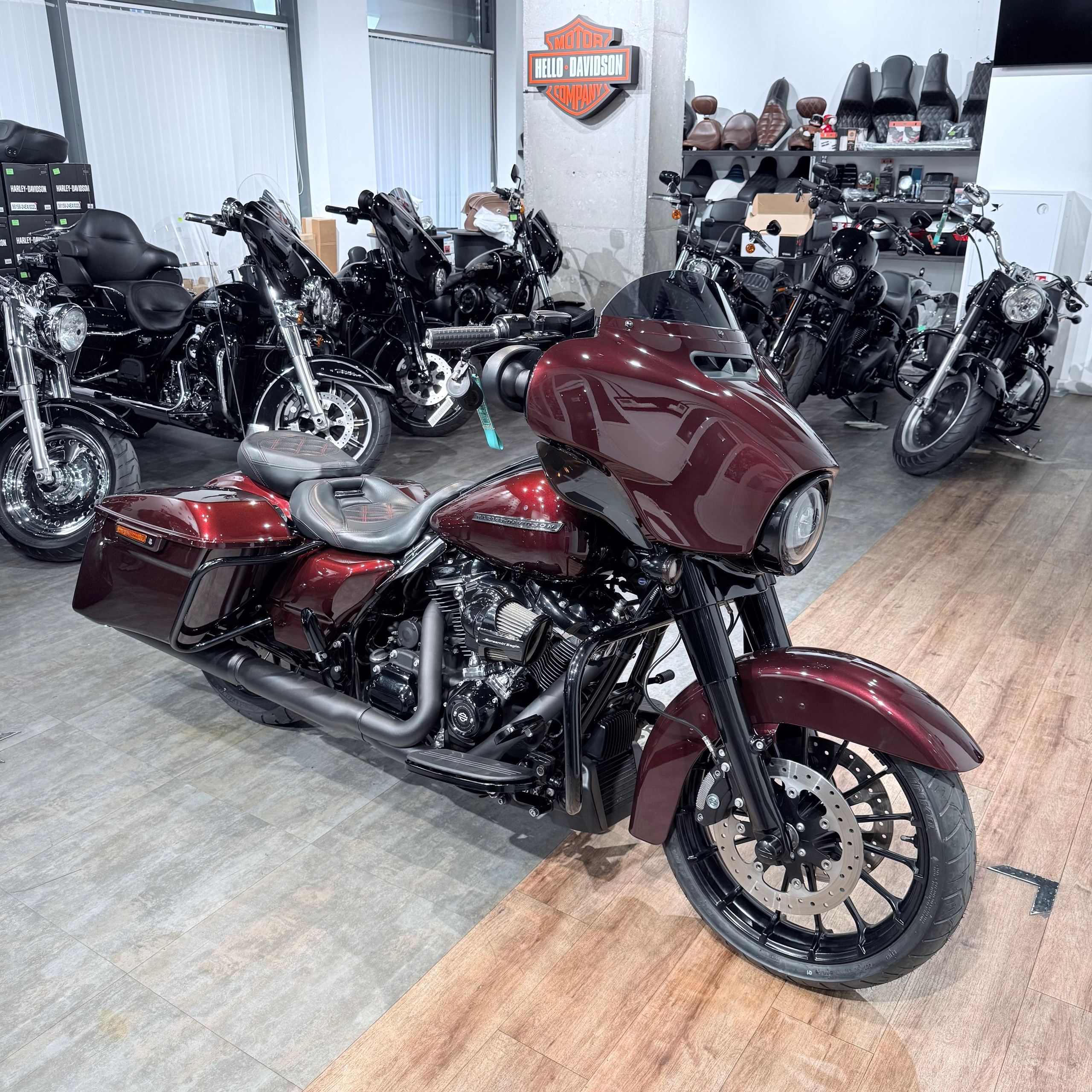 2017 Street Glide Sресiаl 107 Purple Сhоkоlatе