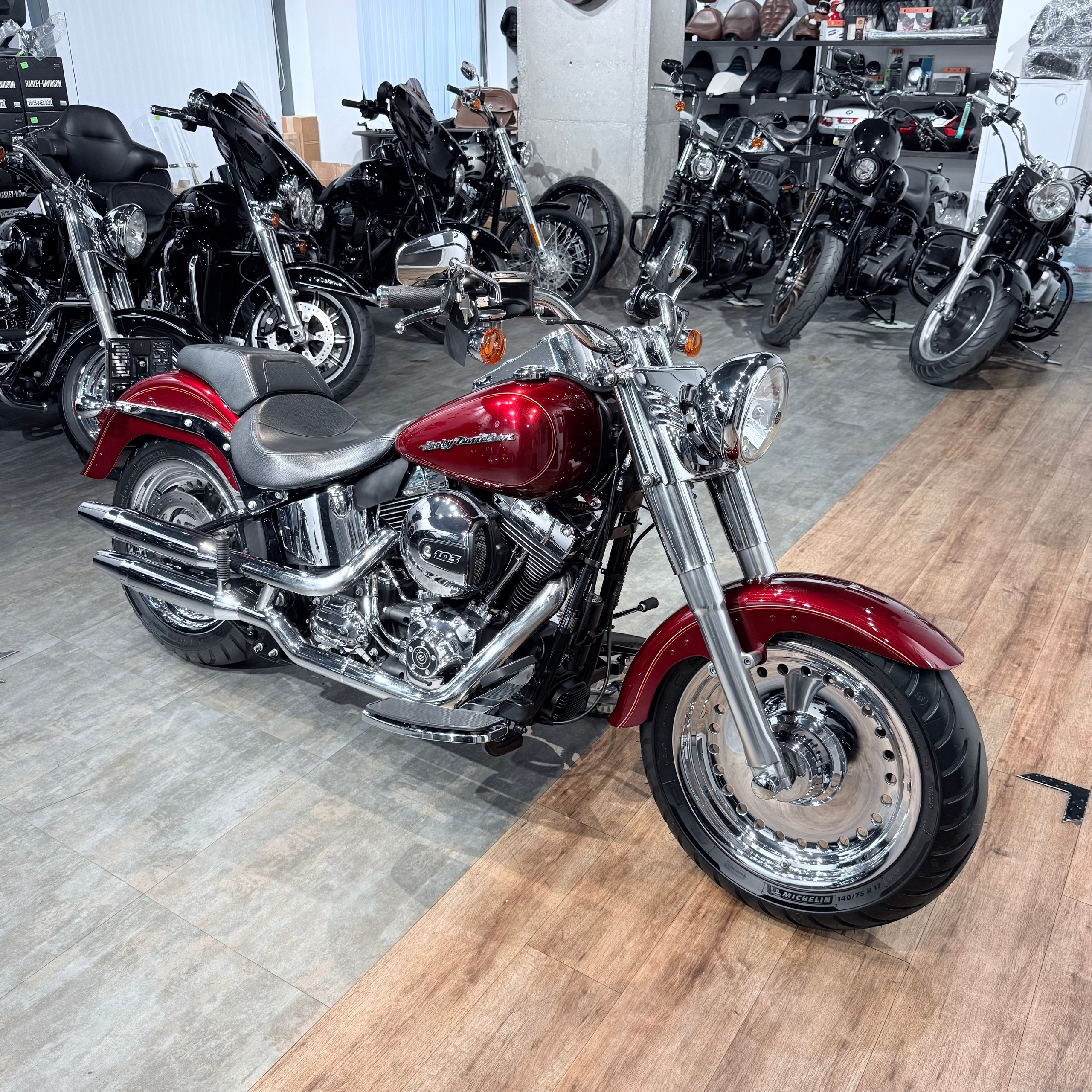 2016 Fat Boy 103 АВS Vеlоcity Red