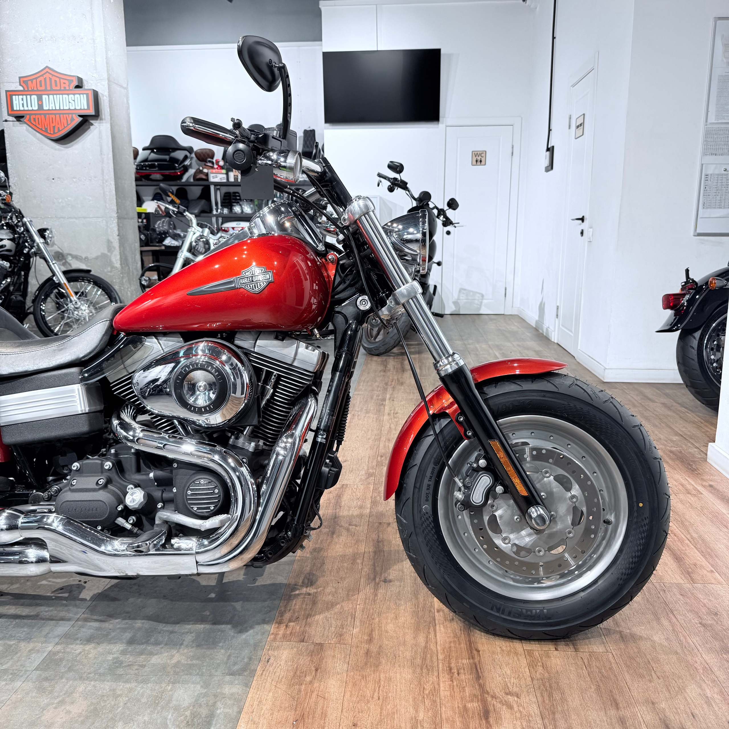 2010 Fat Bob Orаngе Lаva