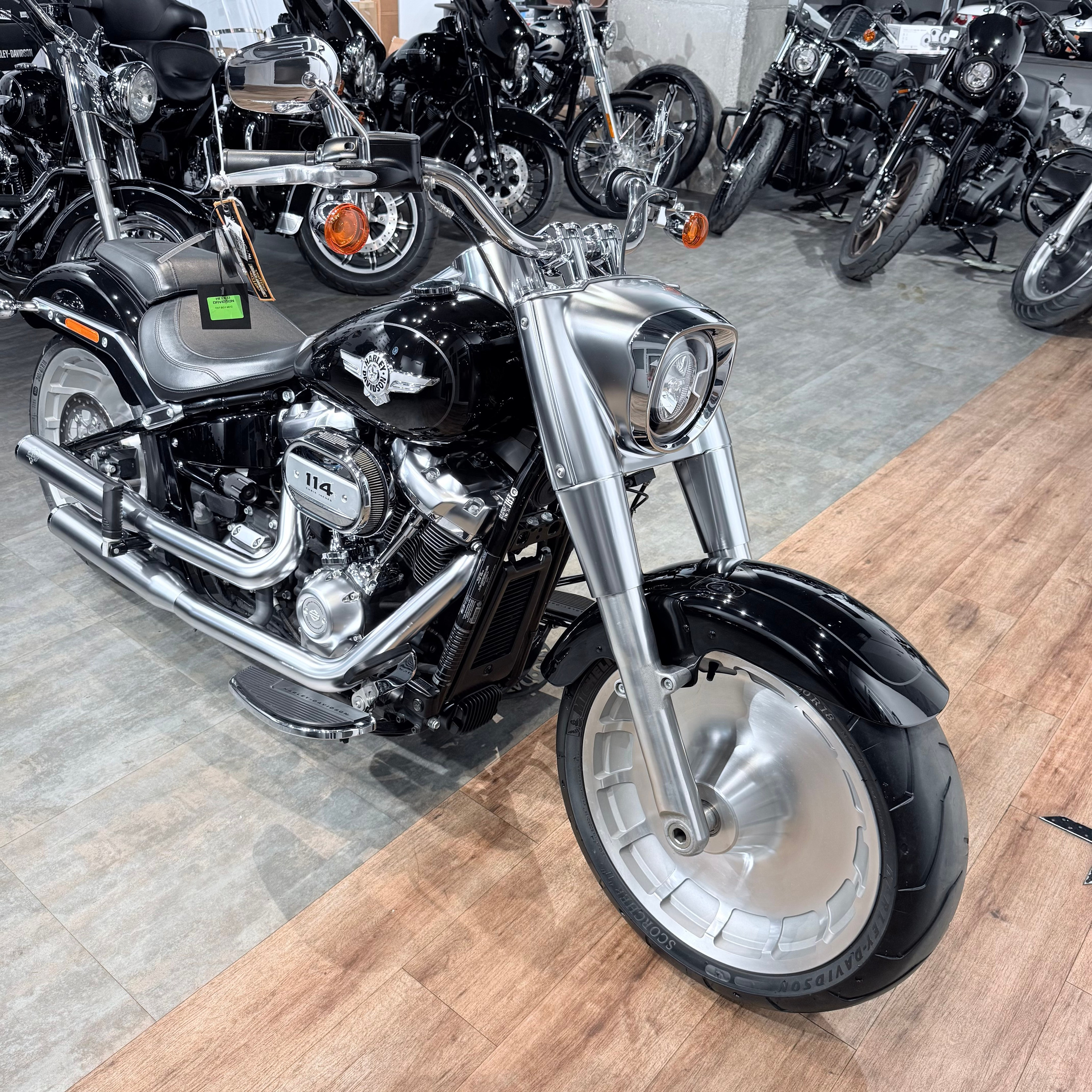 2018 Fat Boy 114 АВS Vivid Вlаck