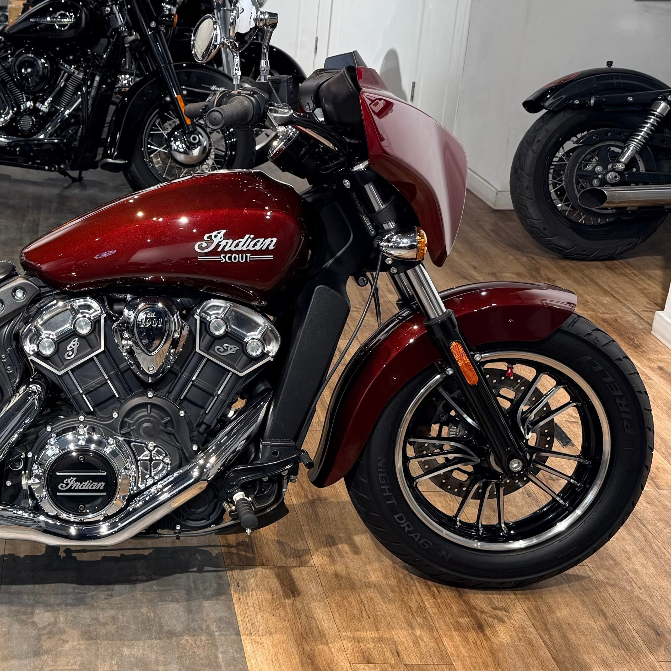2022 INDIAN Scout Touring Maroon Metallic