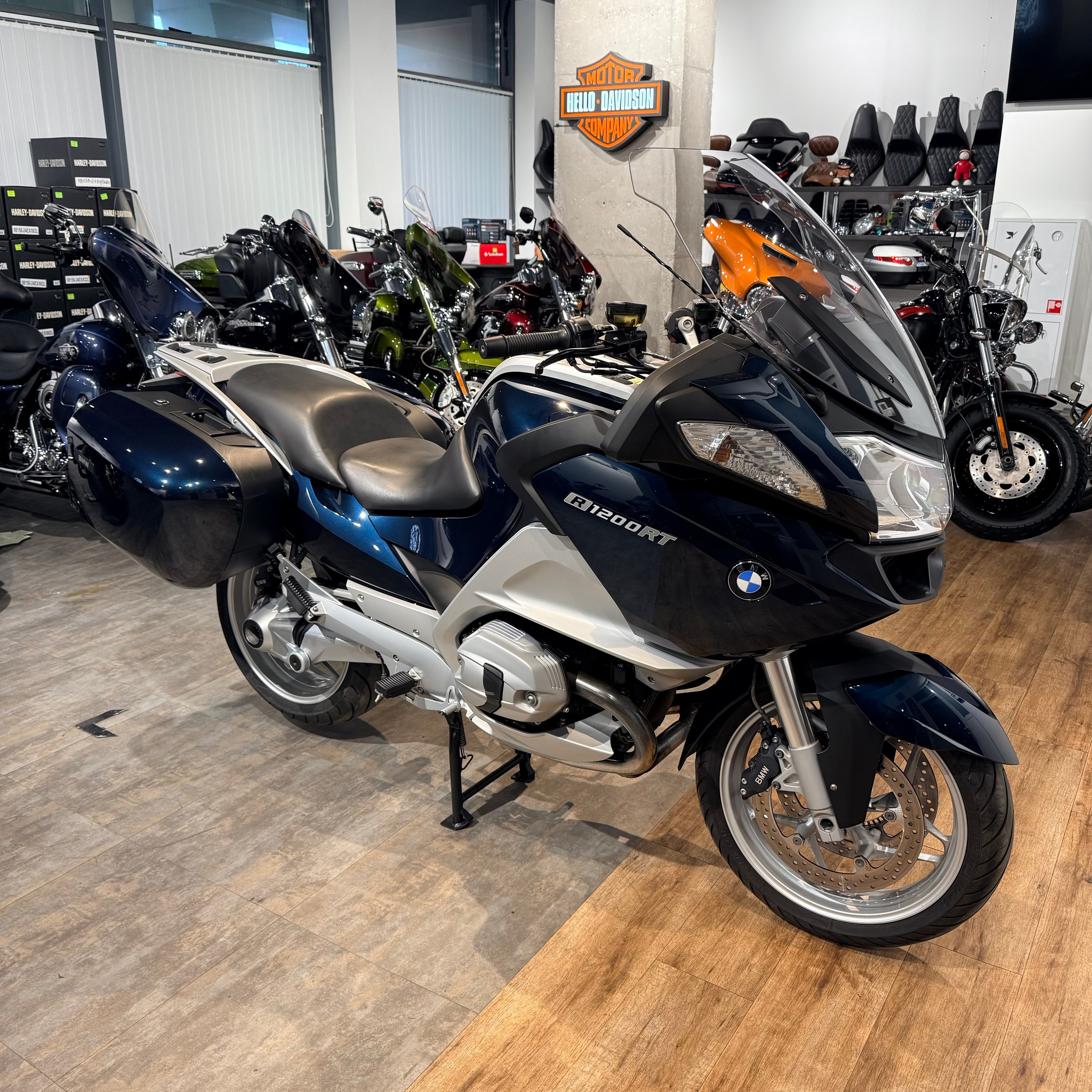 2013 ВMW R1200RТ Navy Blue (VIN WB10*7384)