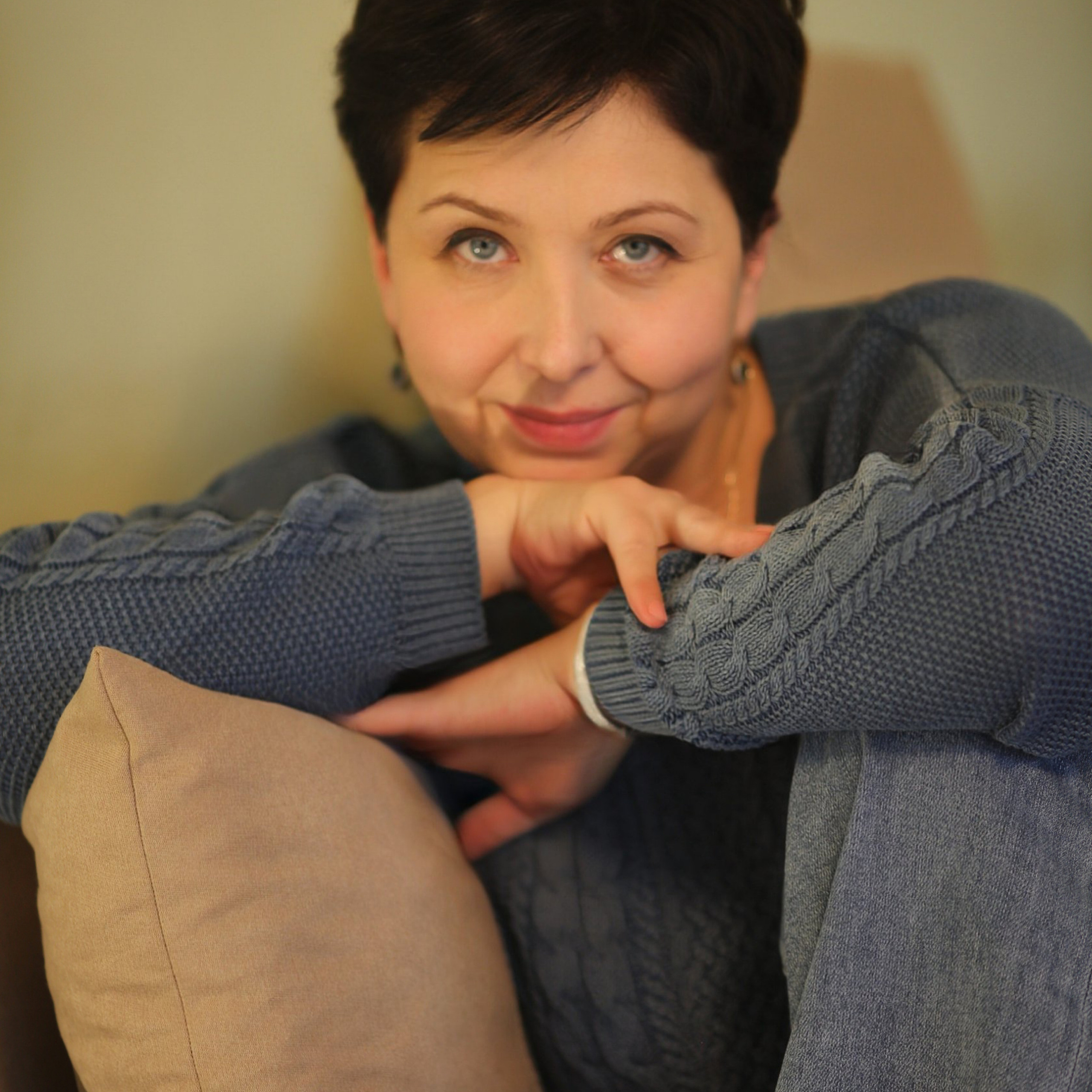 Портретная фотосессия дома.Модель Светлана.