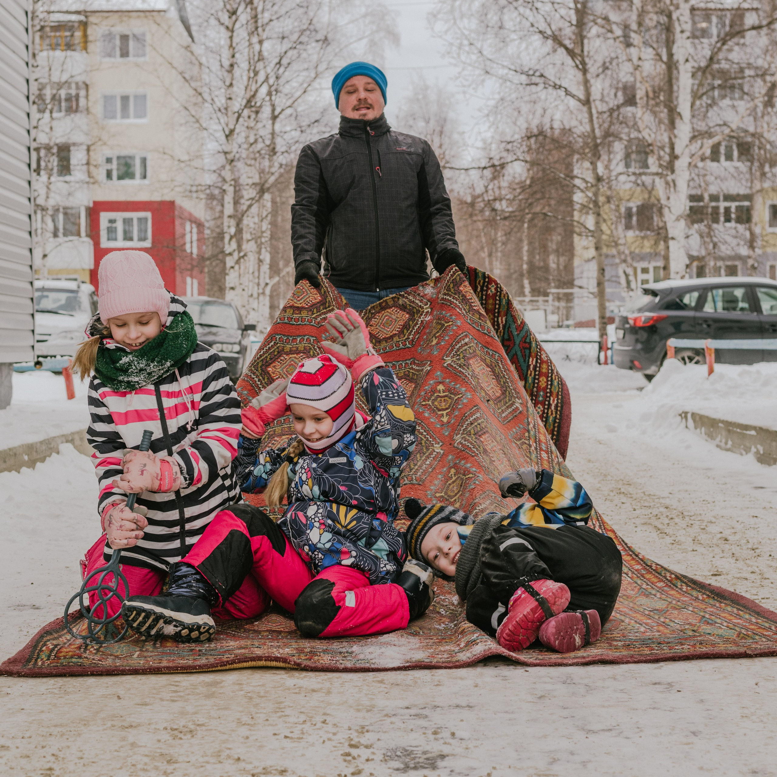 Зима. Ковёр