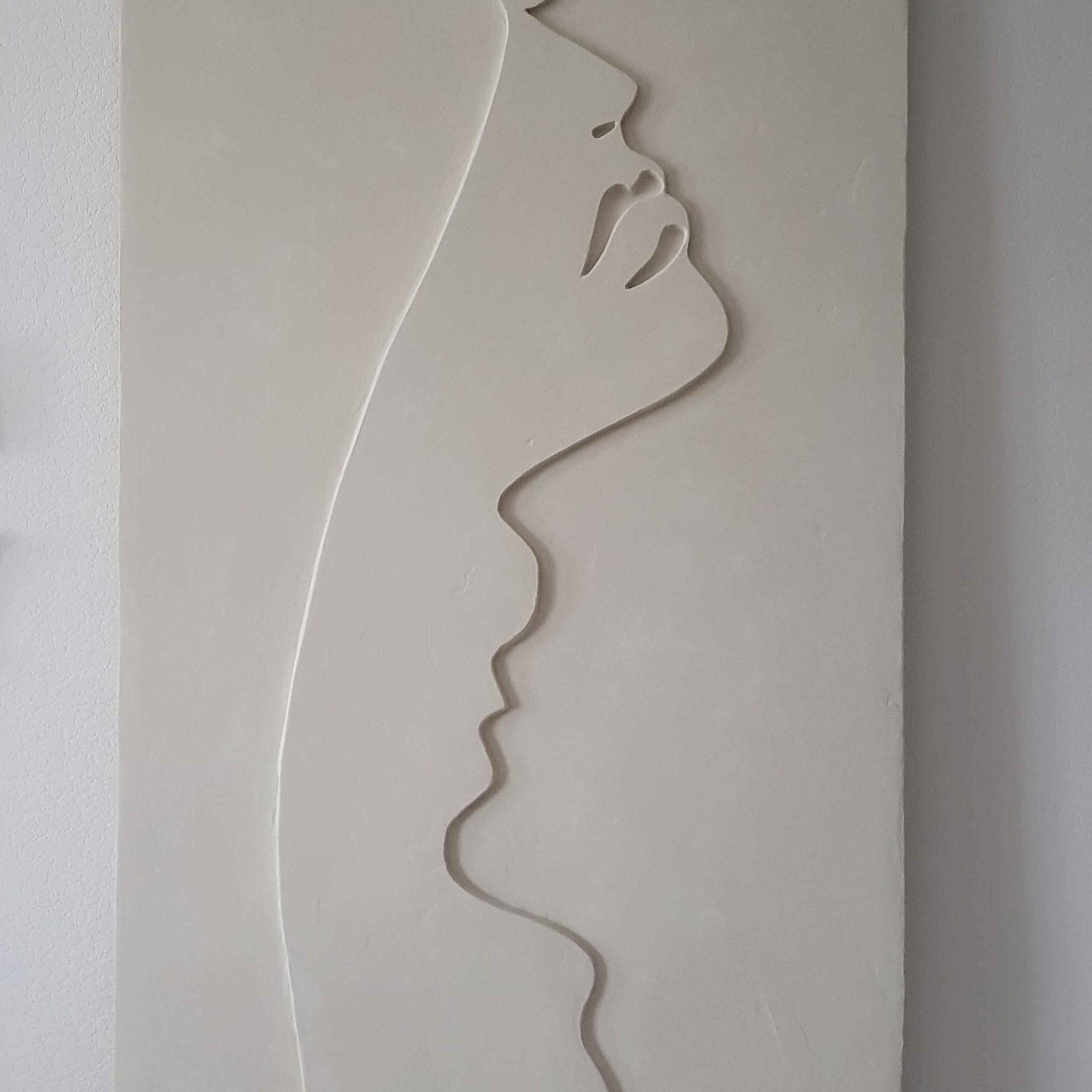 Панно «Двое». Авторские скульптурные панно на заказ | Художник-скульптор ᒪᗩ•ᕲᑌШᗩ (ВЛада)