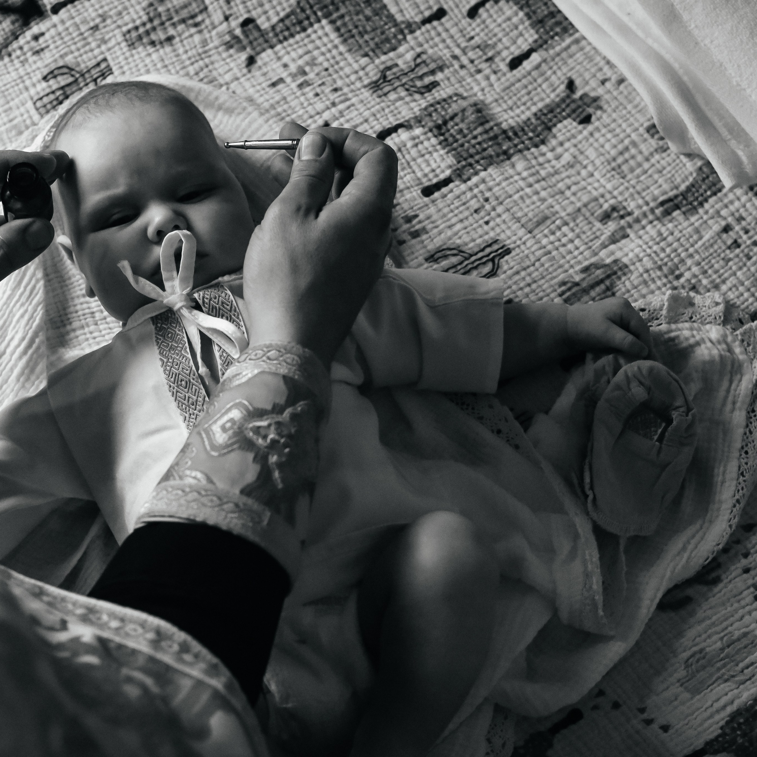 Крещение Сергия