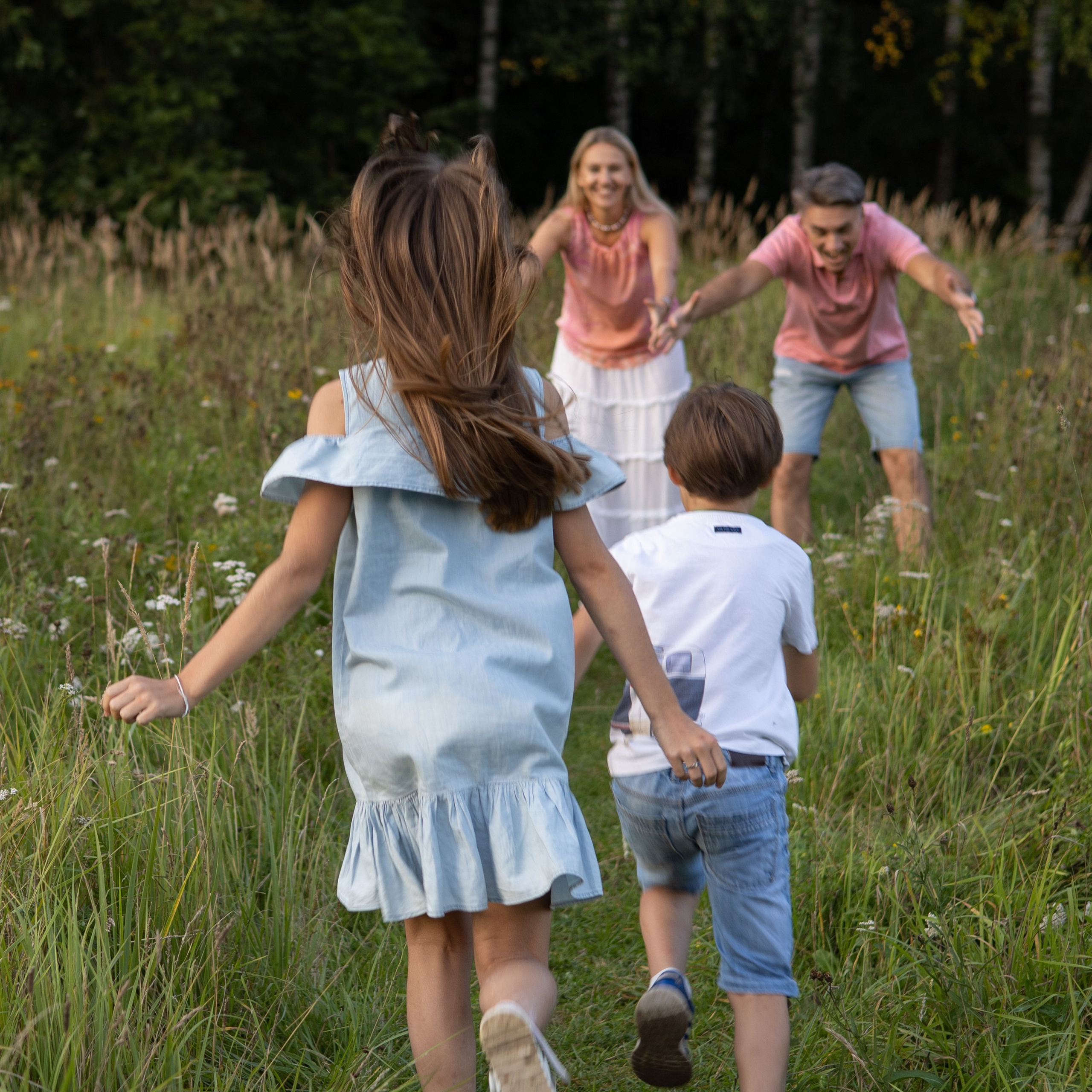 Катя и Олег. Семейная съёмка.