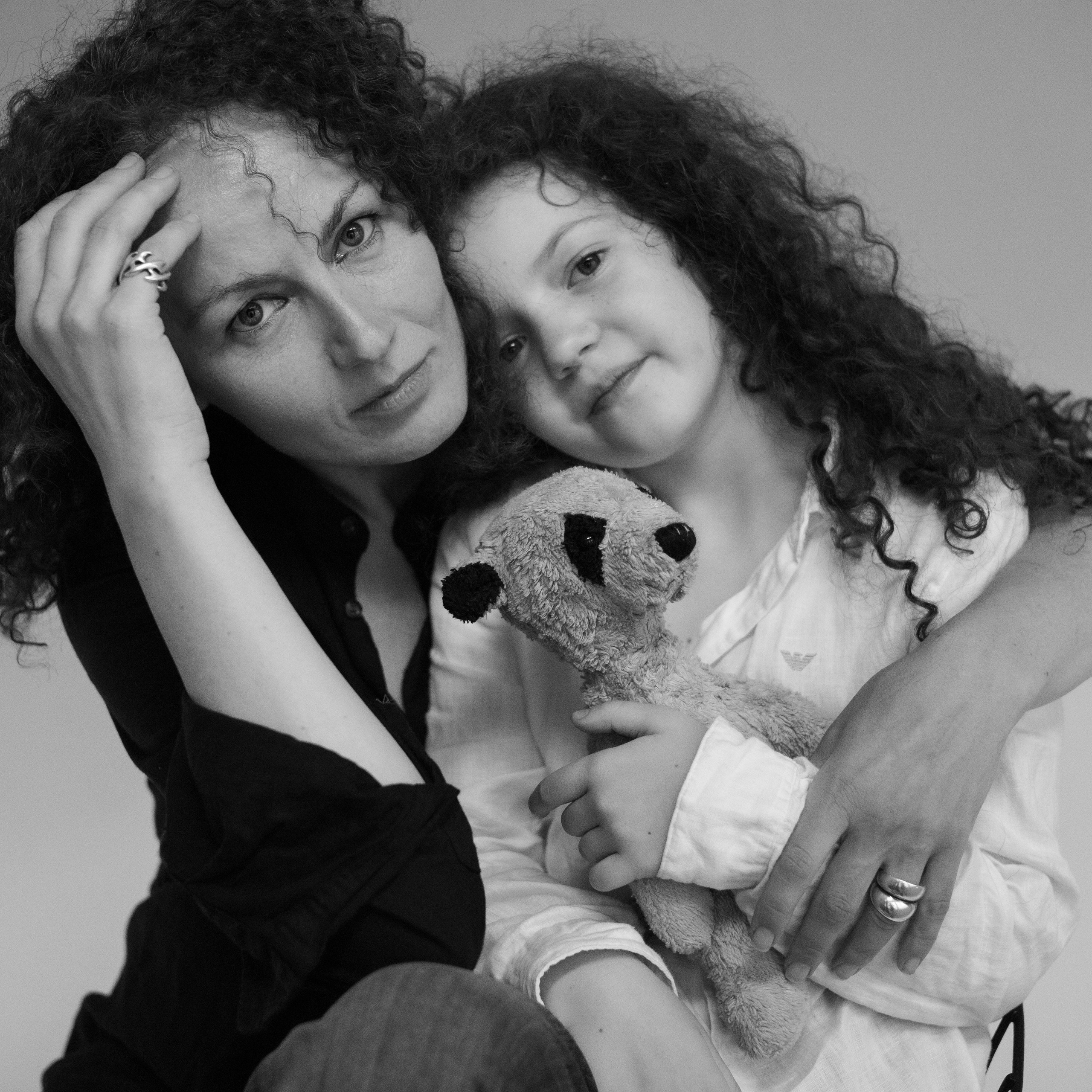 Алла и Софья. Съёмка в студии.