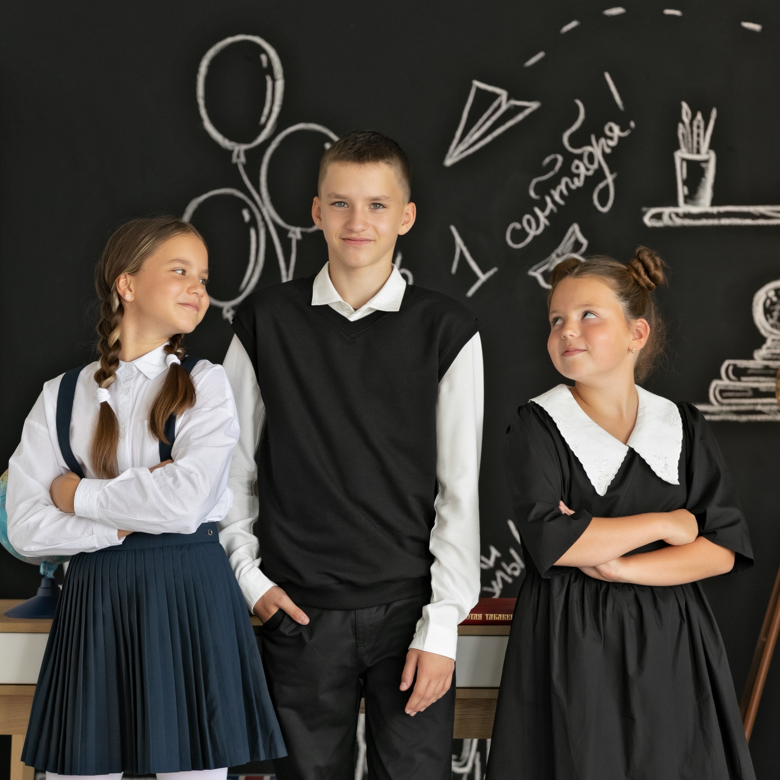 Общая фото выпускников для выпускного альбома в Кирове. Татьяна Влад.