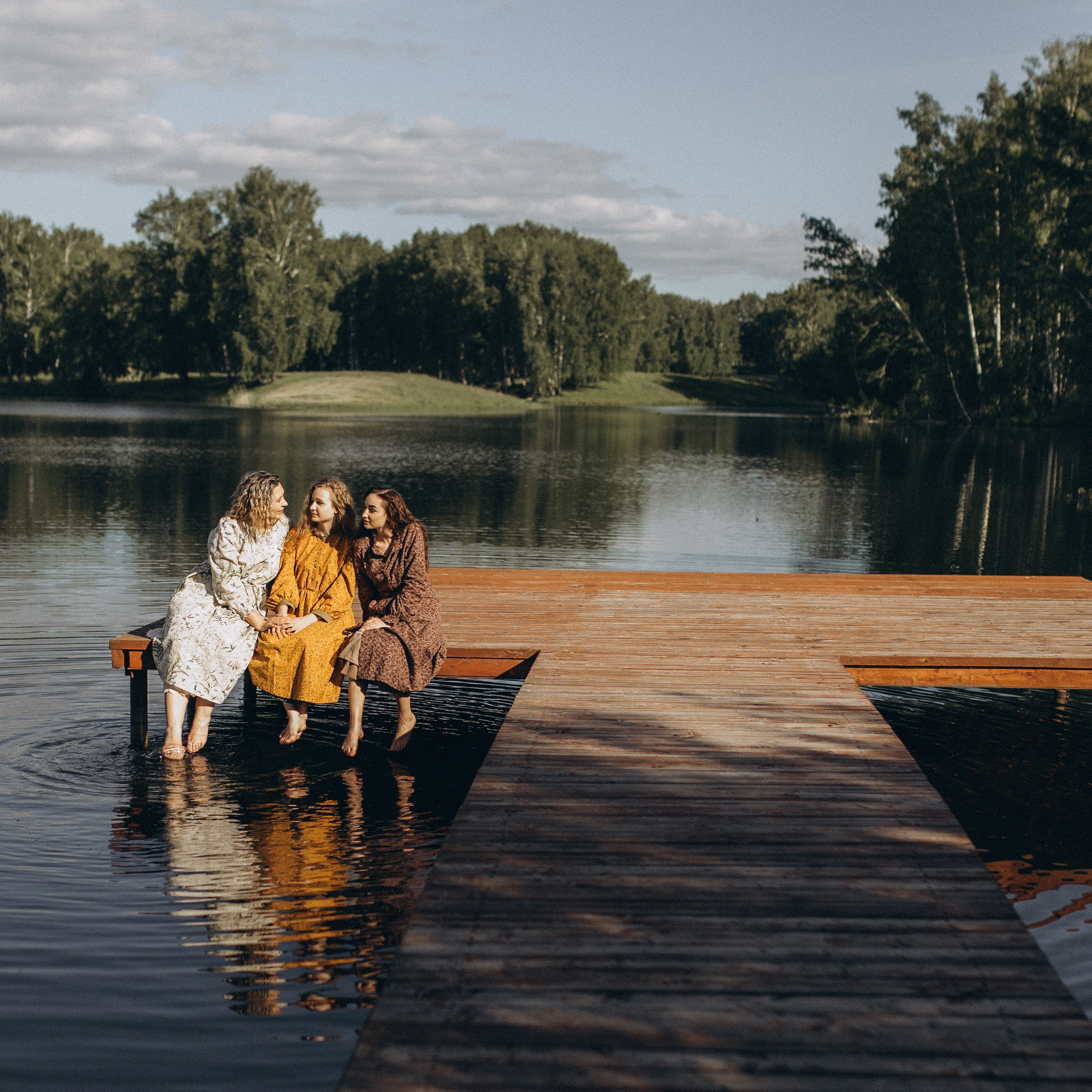 Настя с Дарьей и Ульяной