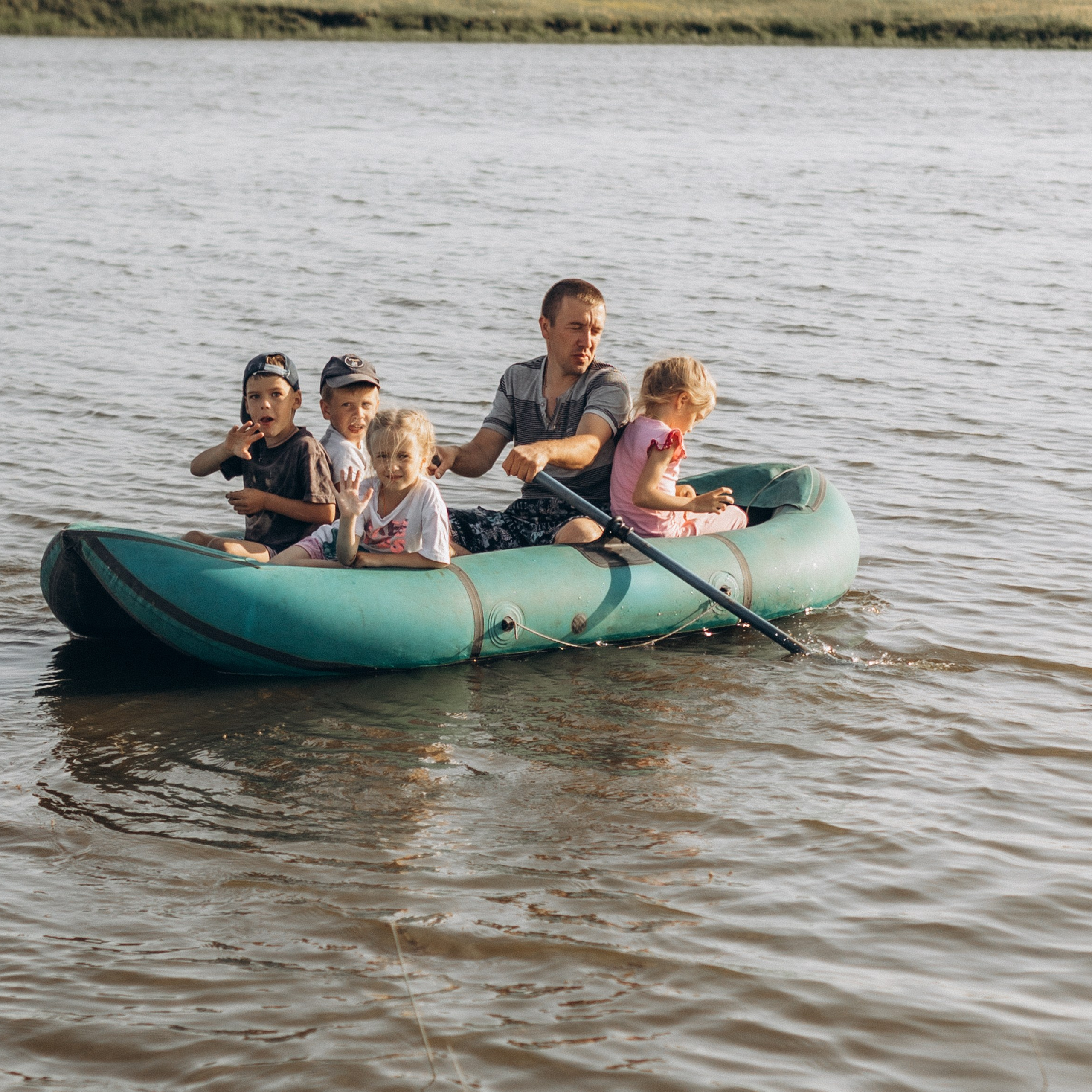 Семейная рыбалка