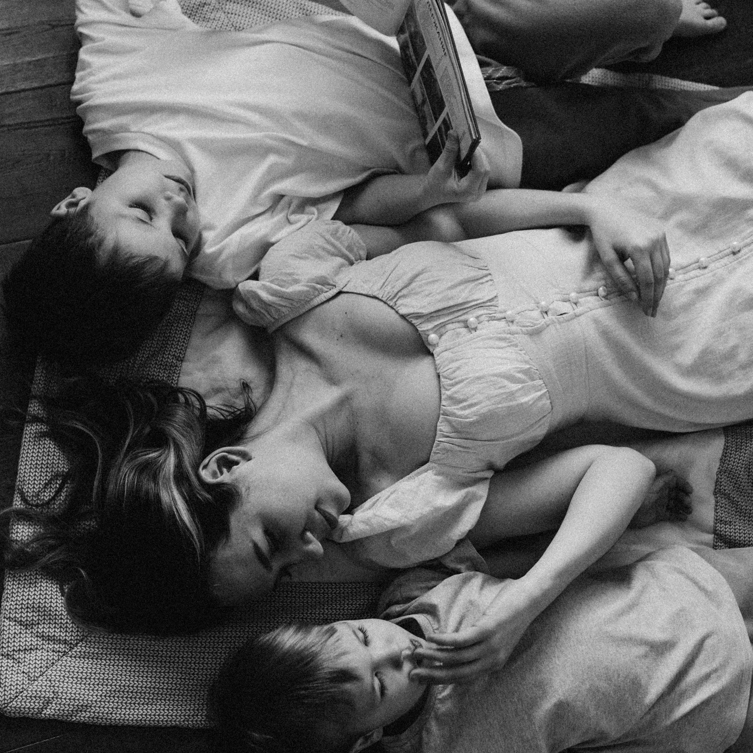 Аня с сыновьями