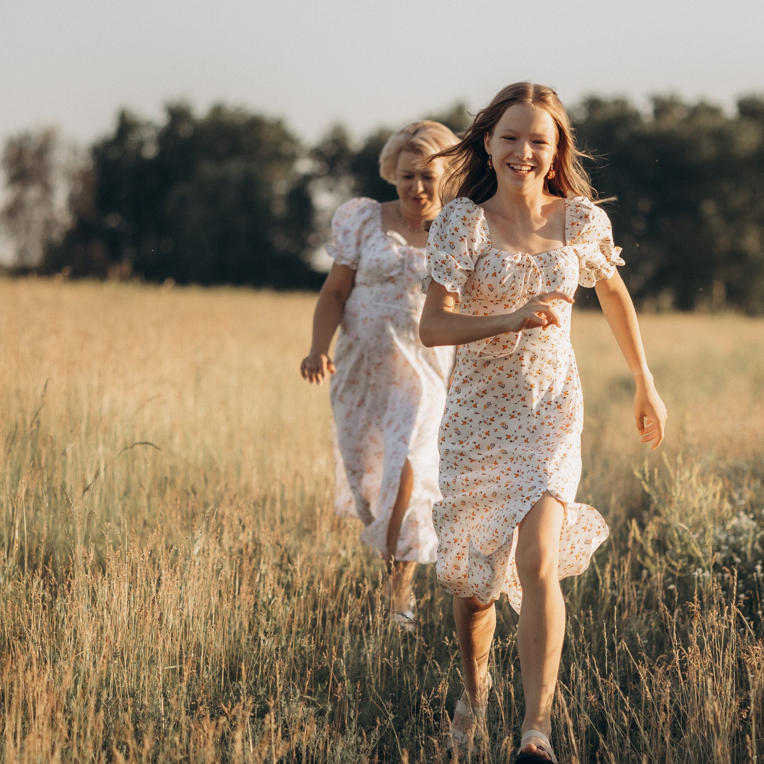 Мама с дочкой