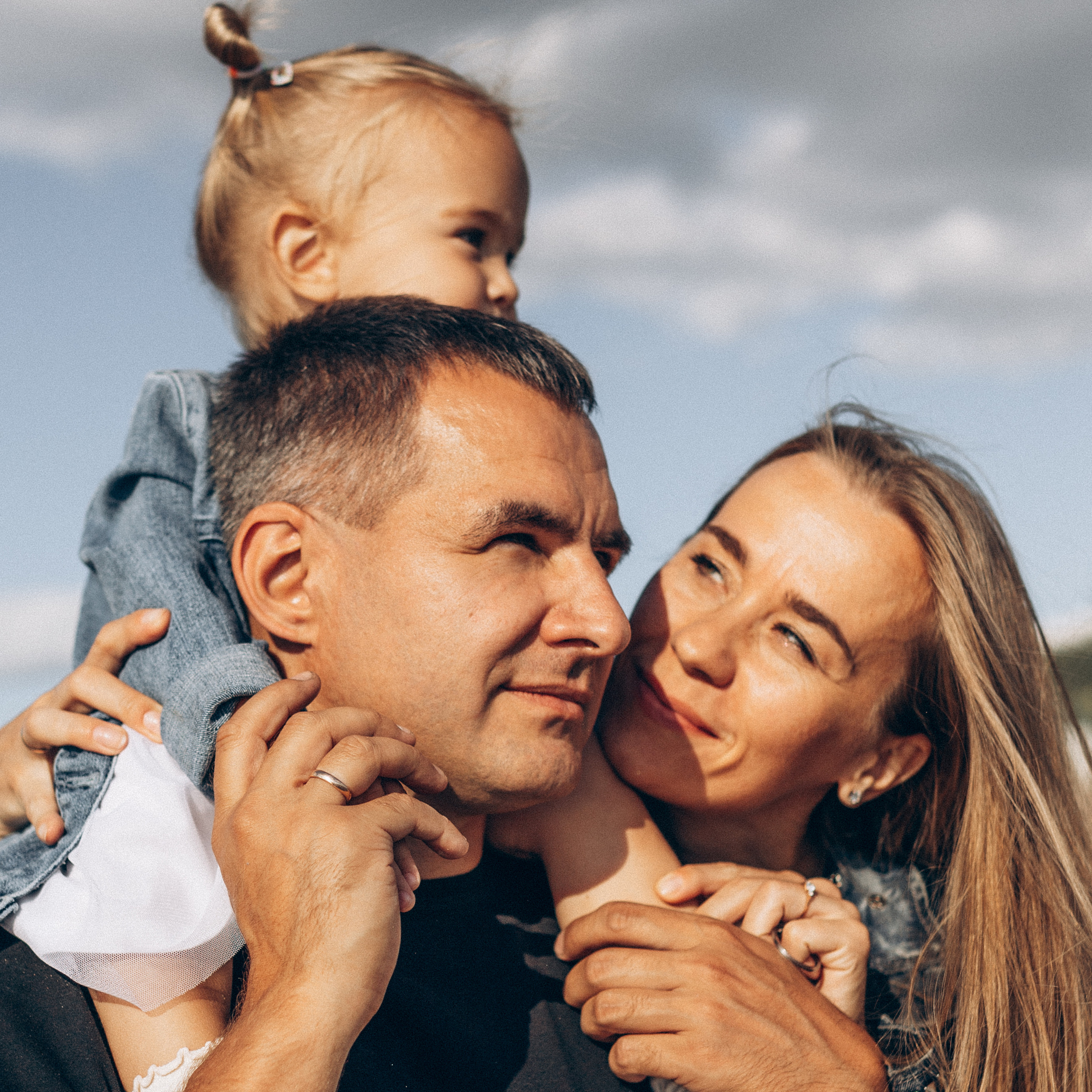 Лена, Алексей, Никита и Полина