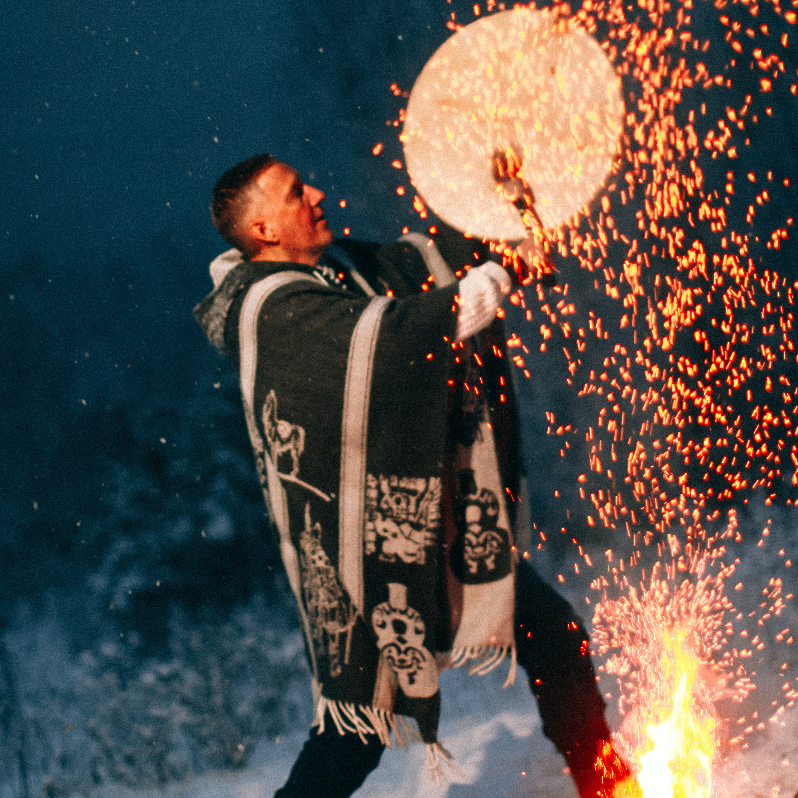Шаманский бубен. Он