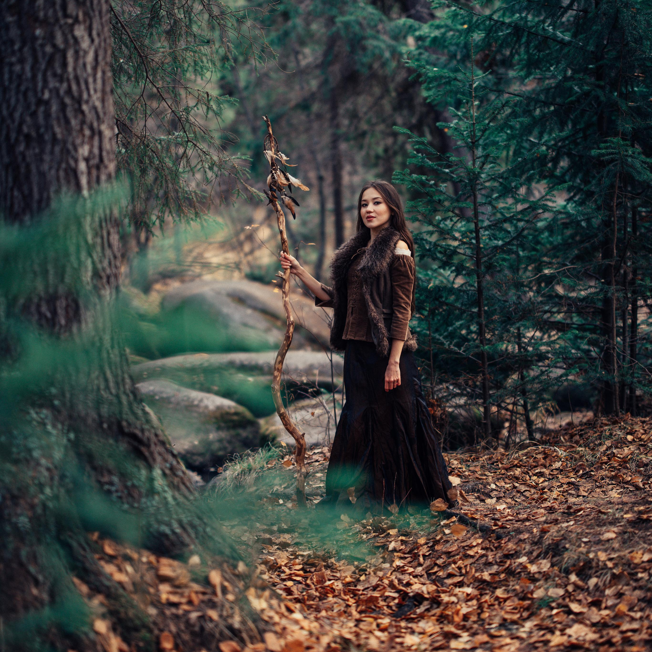 На краю леса