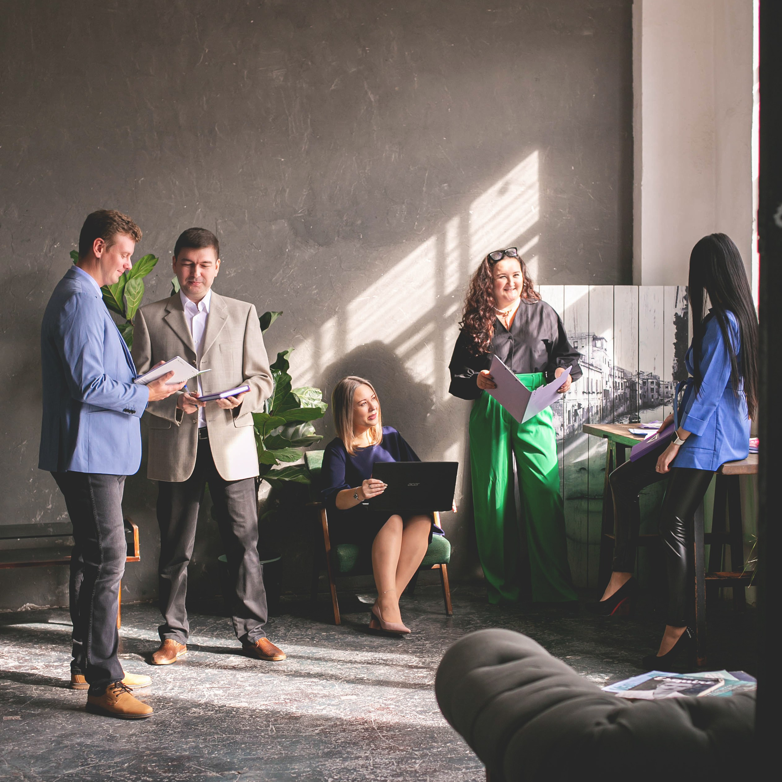 Корпоративная съемка для Юлии