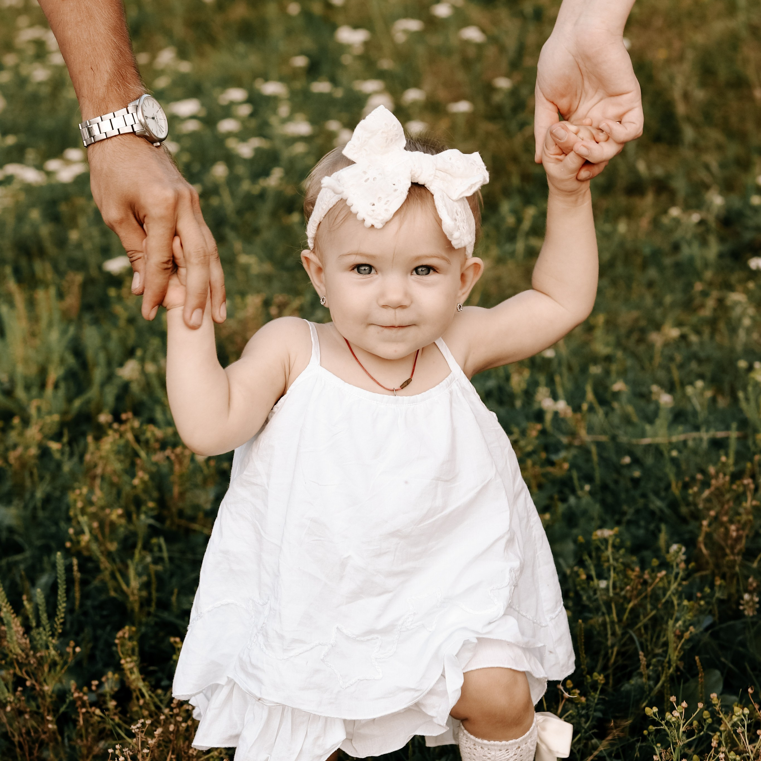Семейная фотосессия 1 годик Алисии