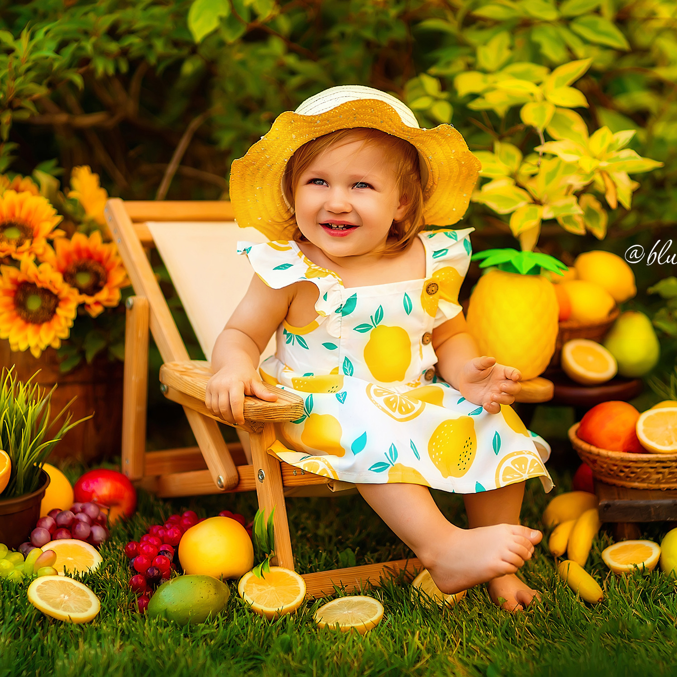 Фруктовые купашки. Детский и семейный фотограф в Краснодаре Анастасия Blumberry