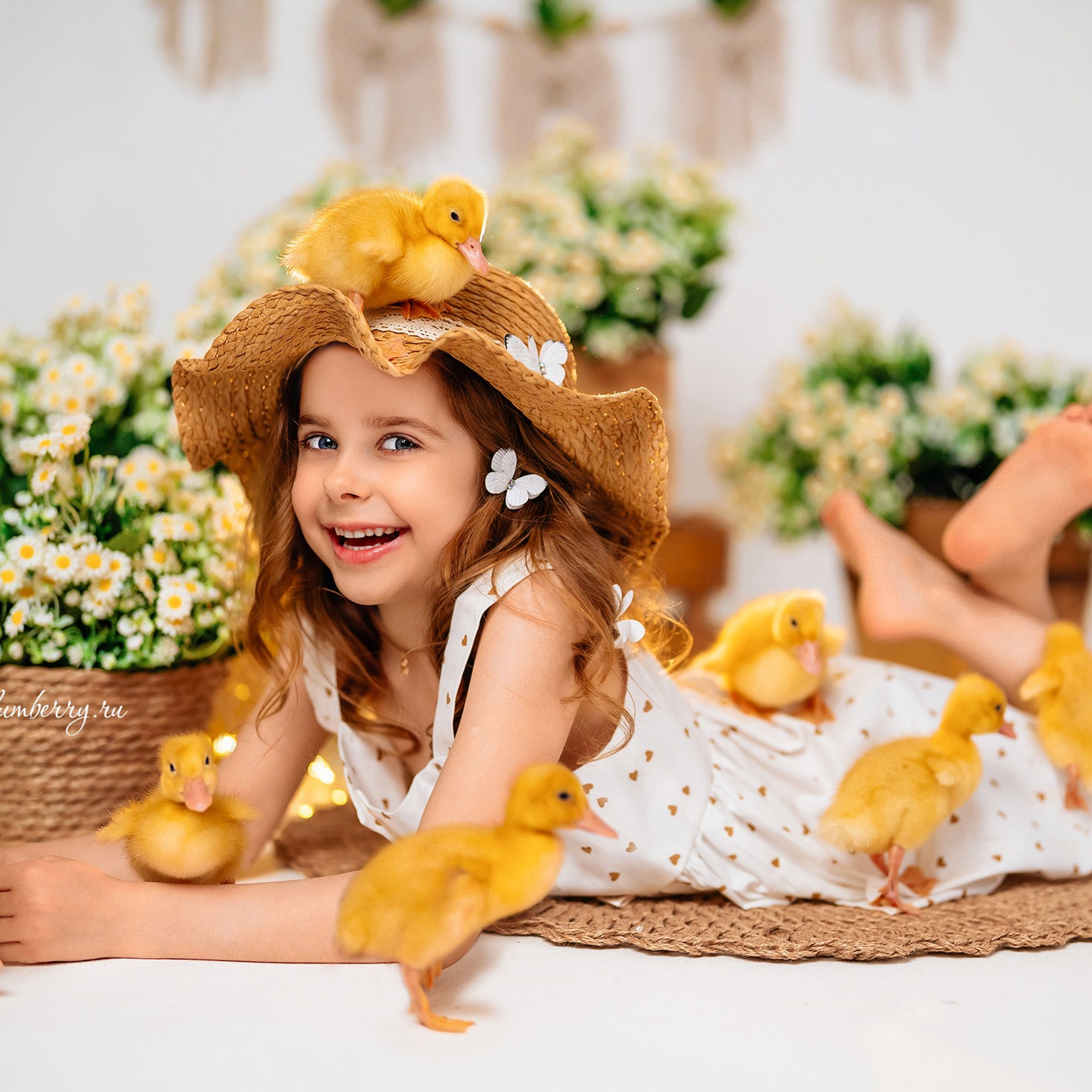Ромашки с утятами. Детский и семейный фотограф в Краснодаре Анастасия Blumberry