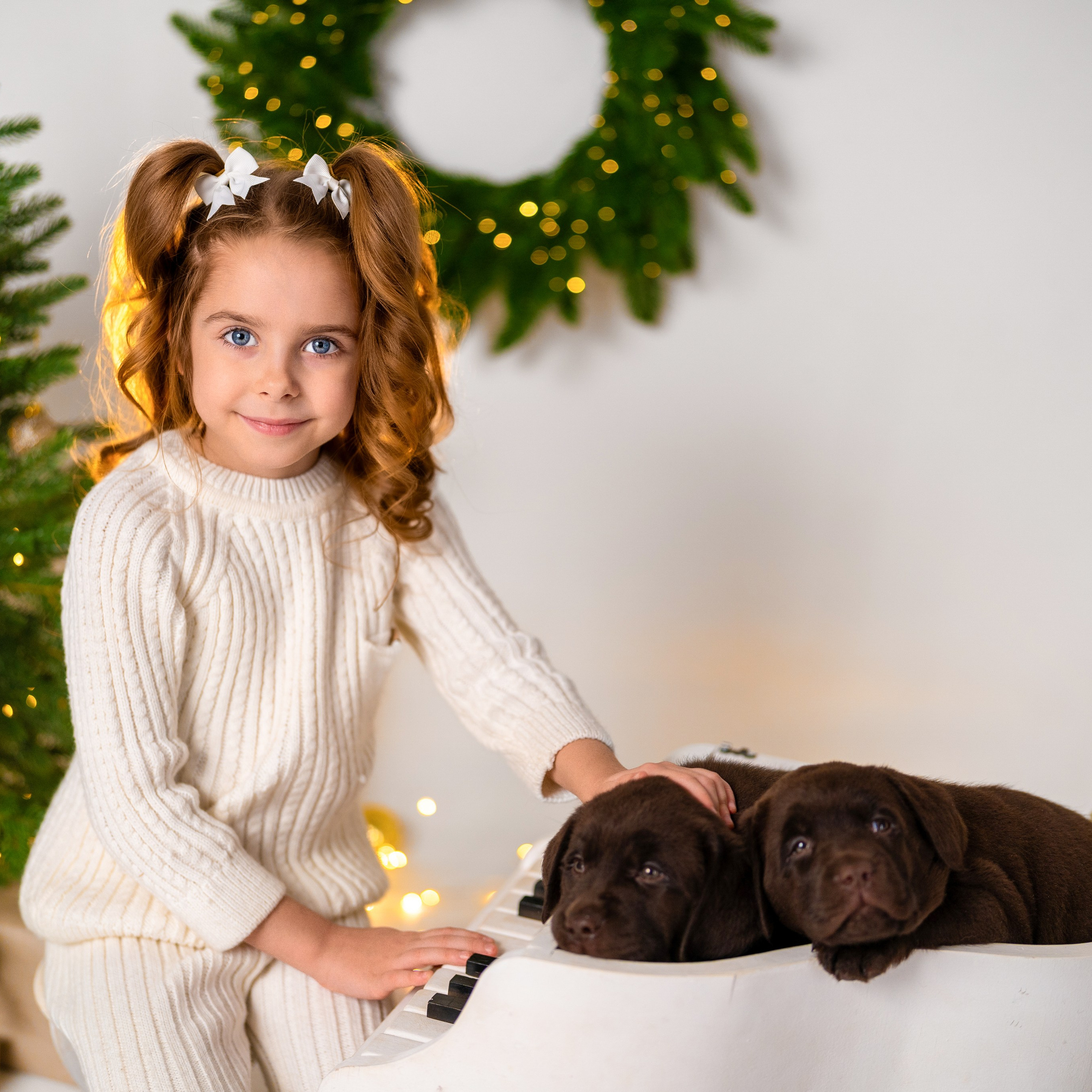 Щенки лабрадоры. Детский и семейный фотограф в Краснодаре Анастасия Blumberry