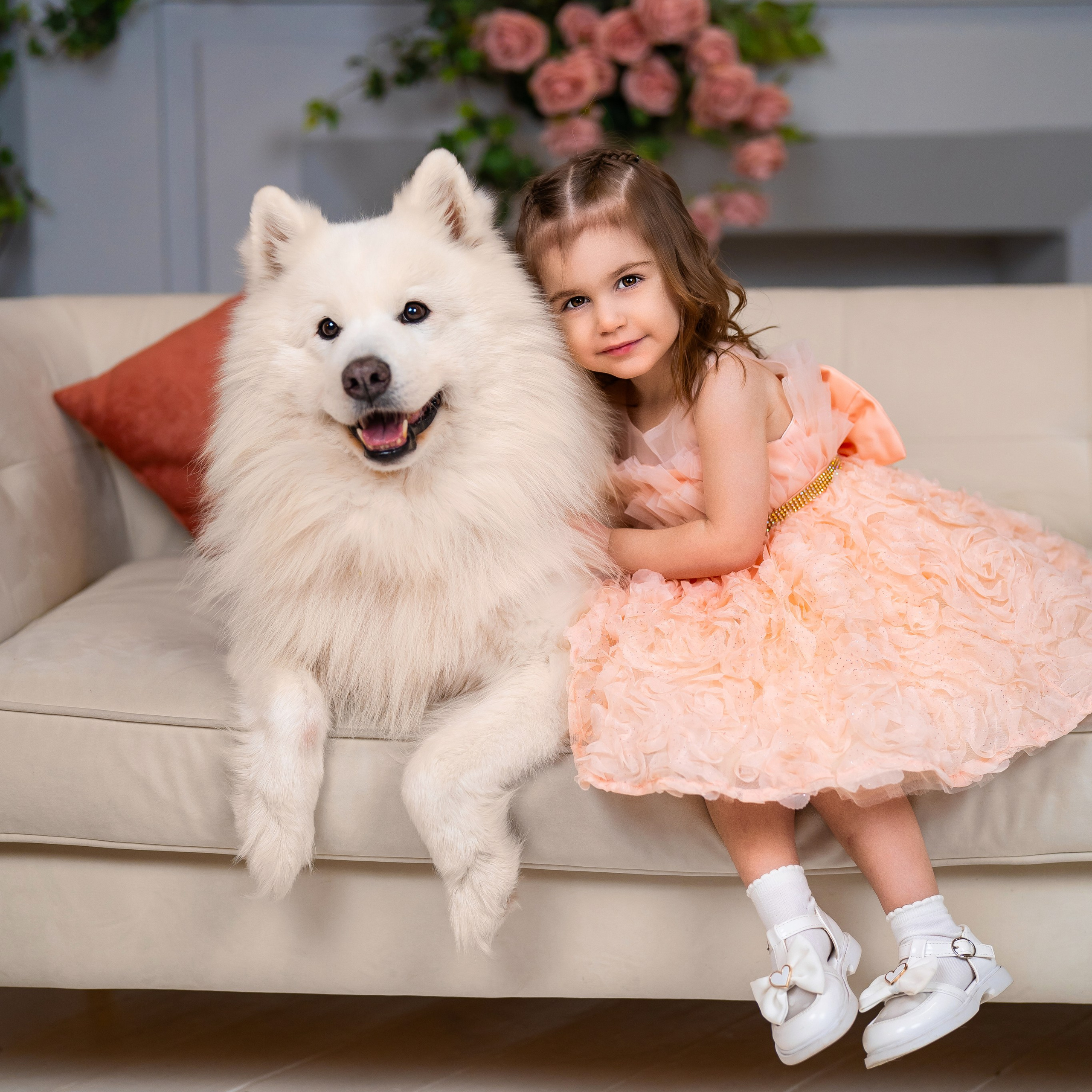 Бабочки с самоедом. Детский и семейный фотограф в Краснодаре Анастасия Blumberry