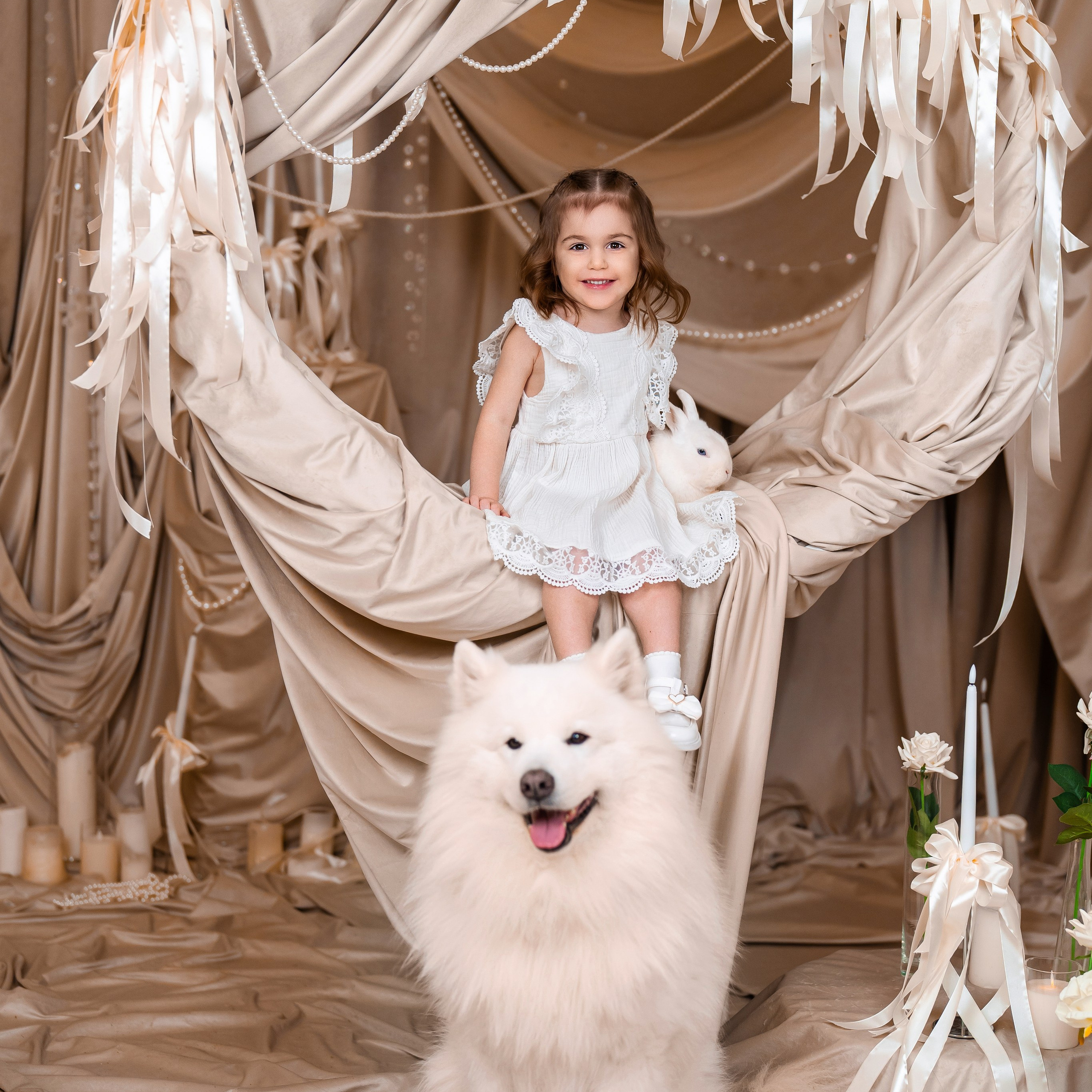 Бабочки с самоедом. Детский и семейный фотограф в Краснодаре Анастасия Blumberry