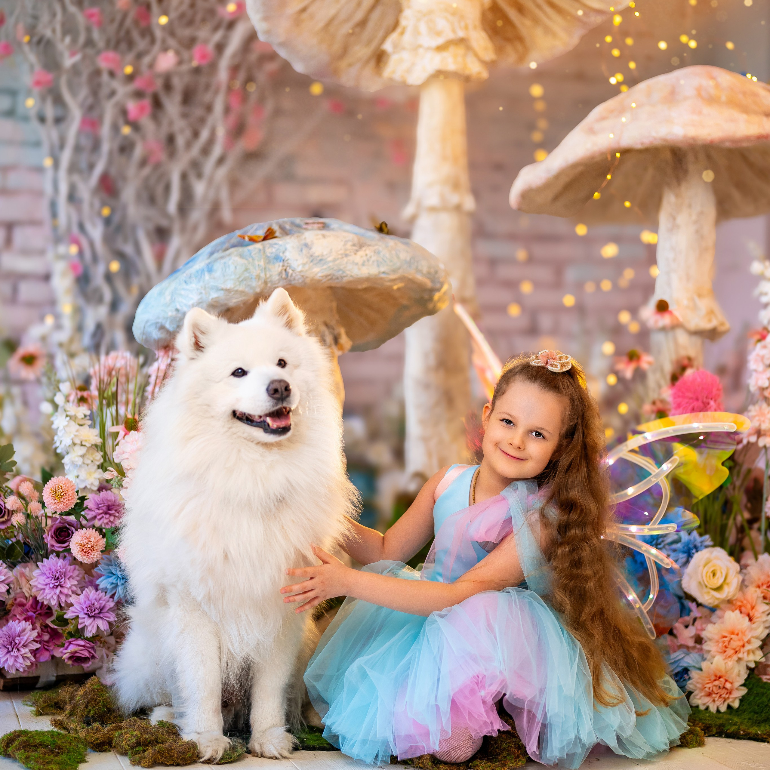 Бабочки с самоедом. Детский и семейный фотограф в Краснодаре Анастасия Blumberry