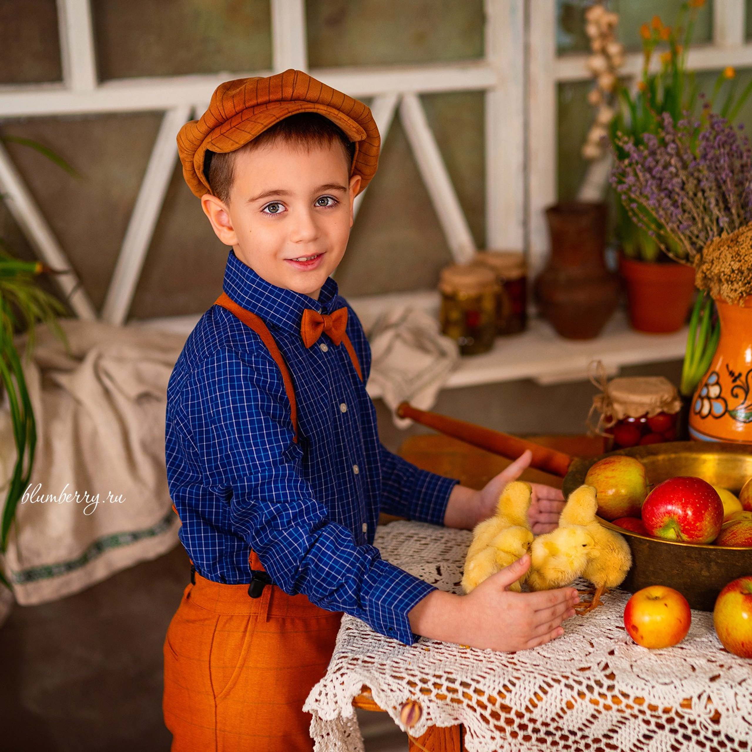 Пасха с цыплятами и кроликами. Детский и семейный фотограф в Краснодаре Анастасия Blumberry