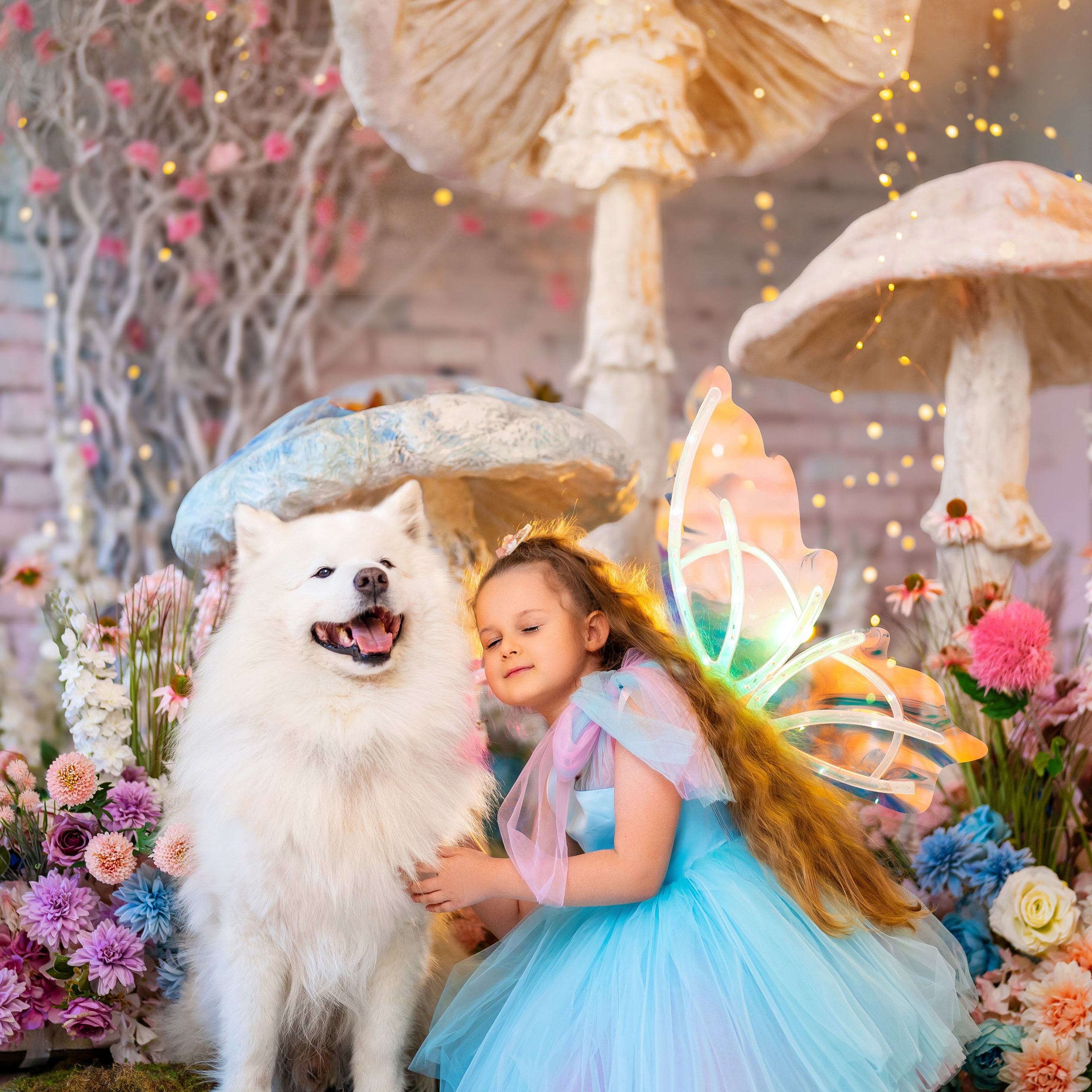 Бабочки с самоедом. Детский и семейный фотограф в Краснодаре Анастасия Blumberry