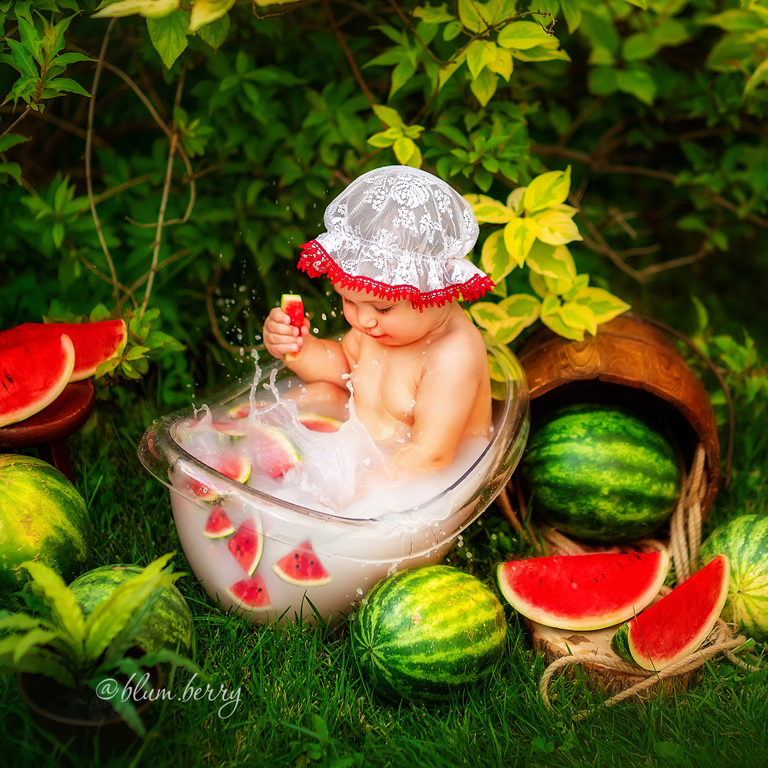 Фруктовые купашки. Детский и семейный фотограф в Краснодаре Анастасия Blumberry