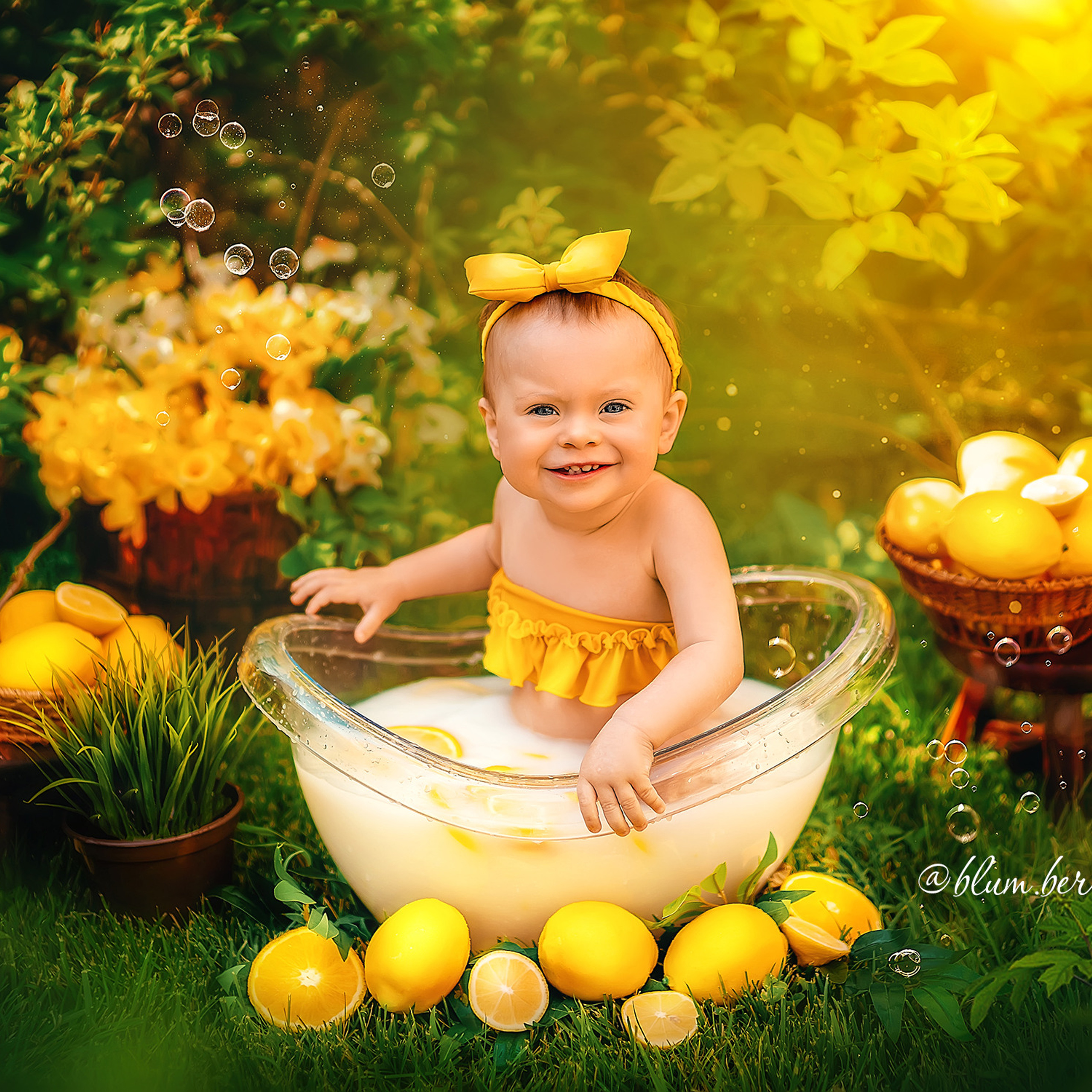 Фруктовые купашки. Детский и семейный фотограф в Краснодаре Анастасия Blumberry