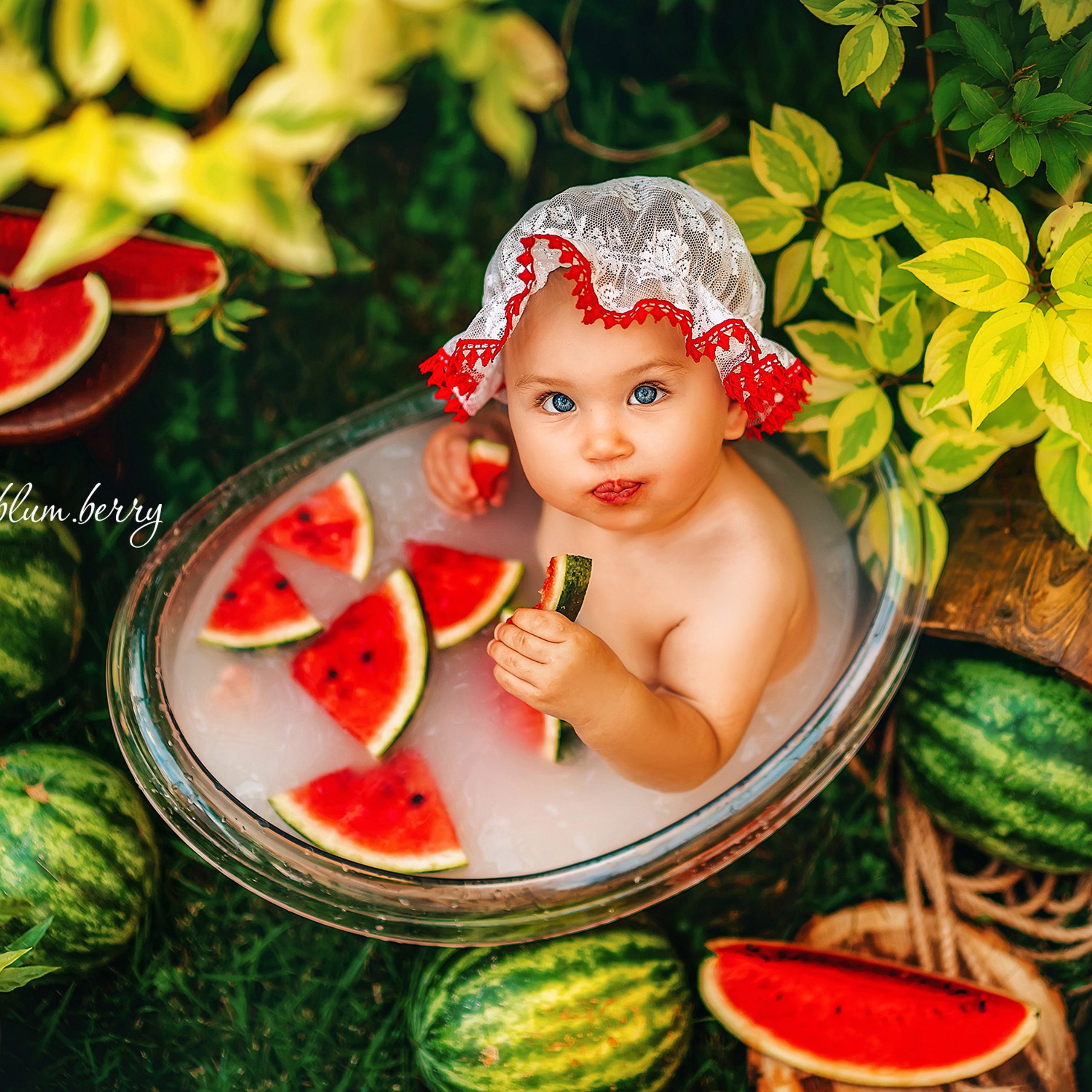 Фруктовые купашки. Детский и семейный фотограф в Краснодаре Анастасия Blumberry