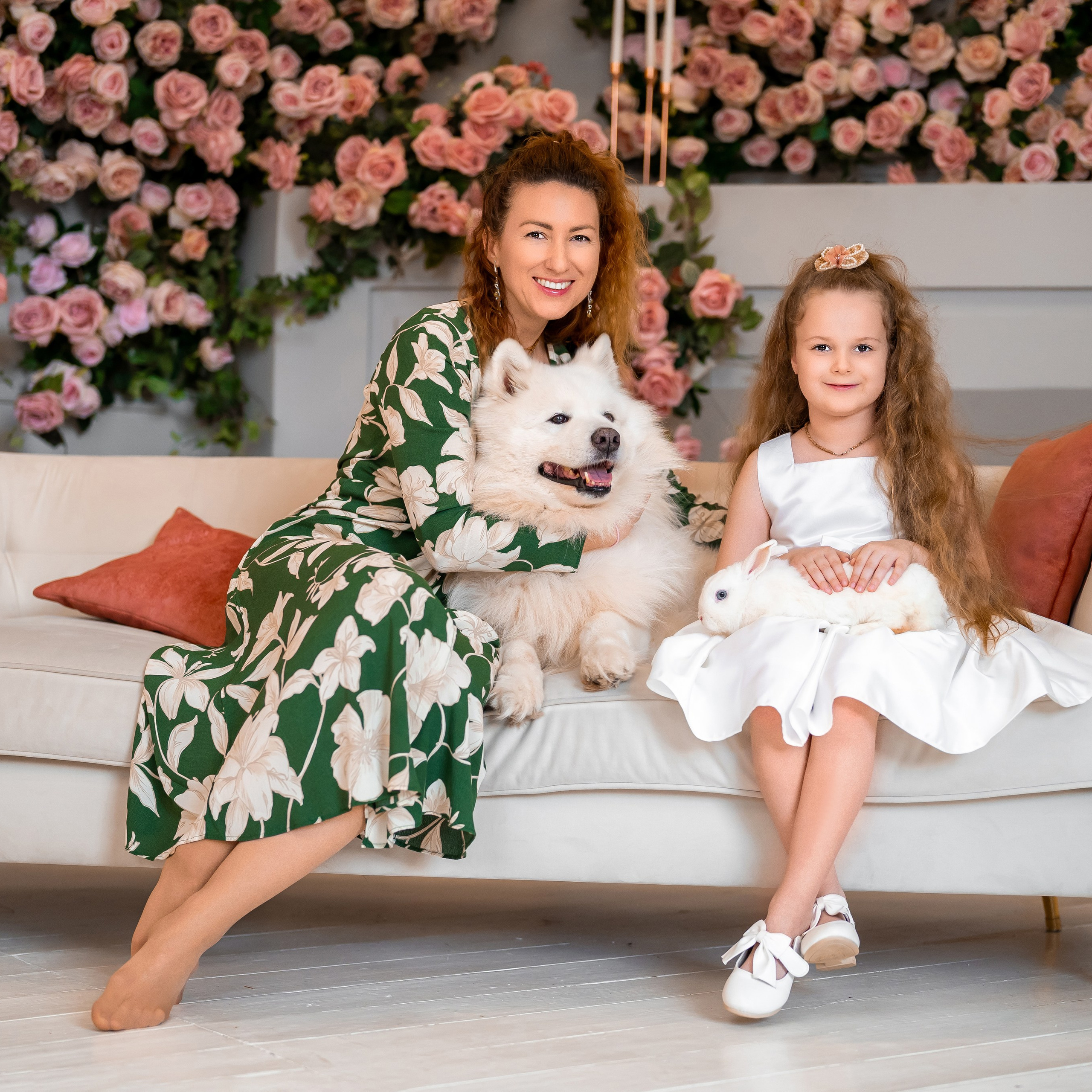 Бабочки с самоедом. Детский и семейный фотограф в Краснодаре Анастасия Blumberry