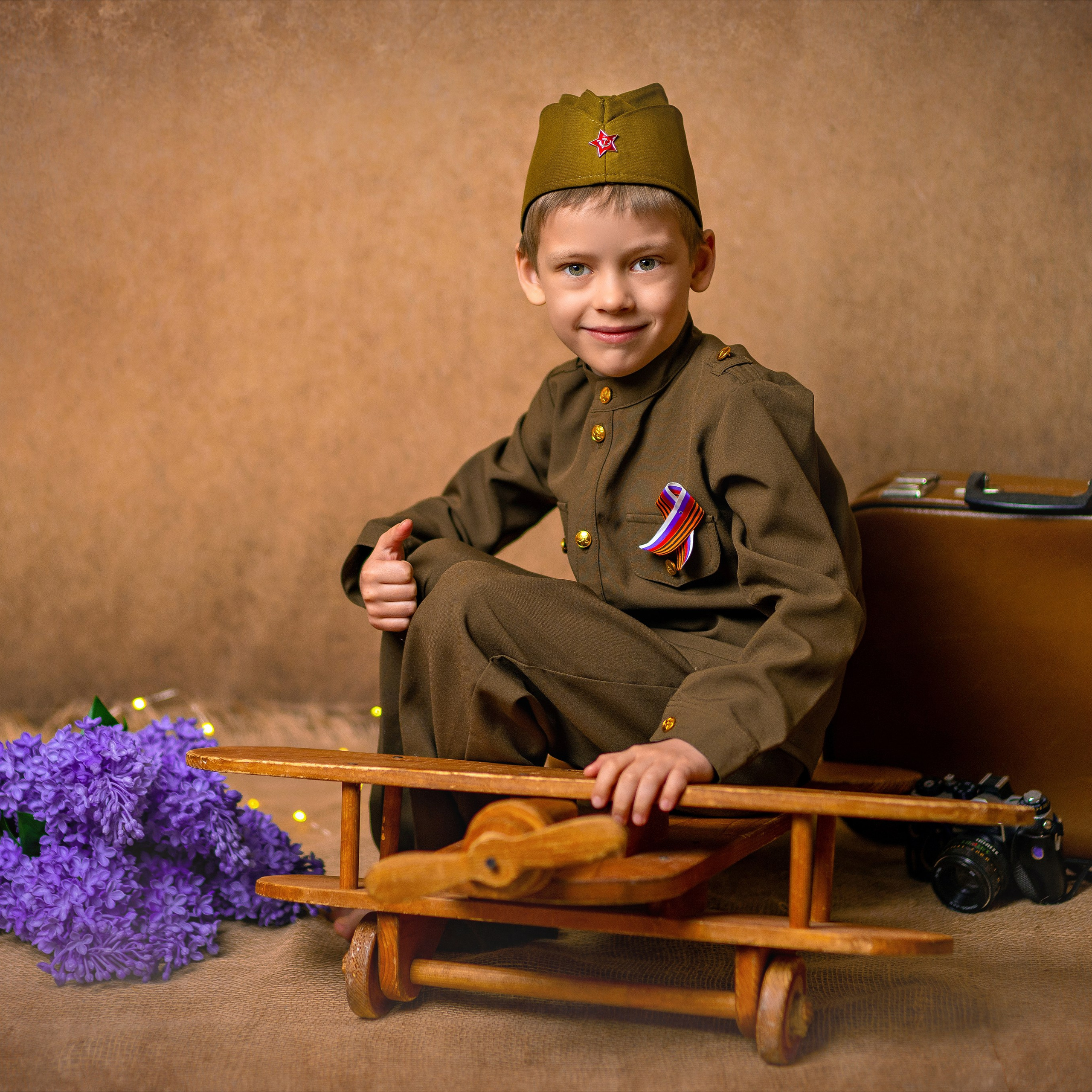 Фотосессия ко дню победы. Детский и семейный фотограф в Краснодаре Анастасия Blumberry