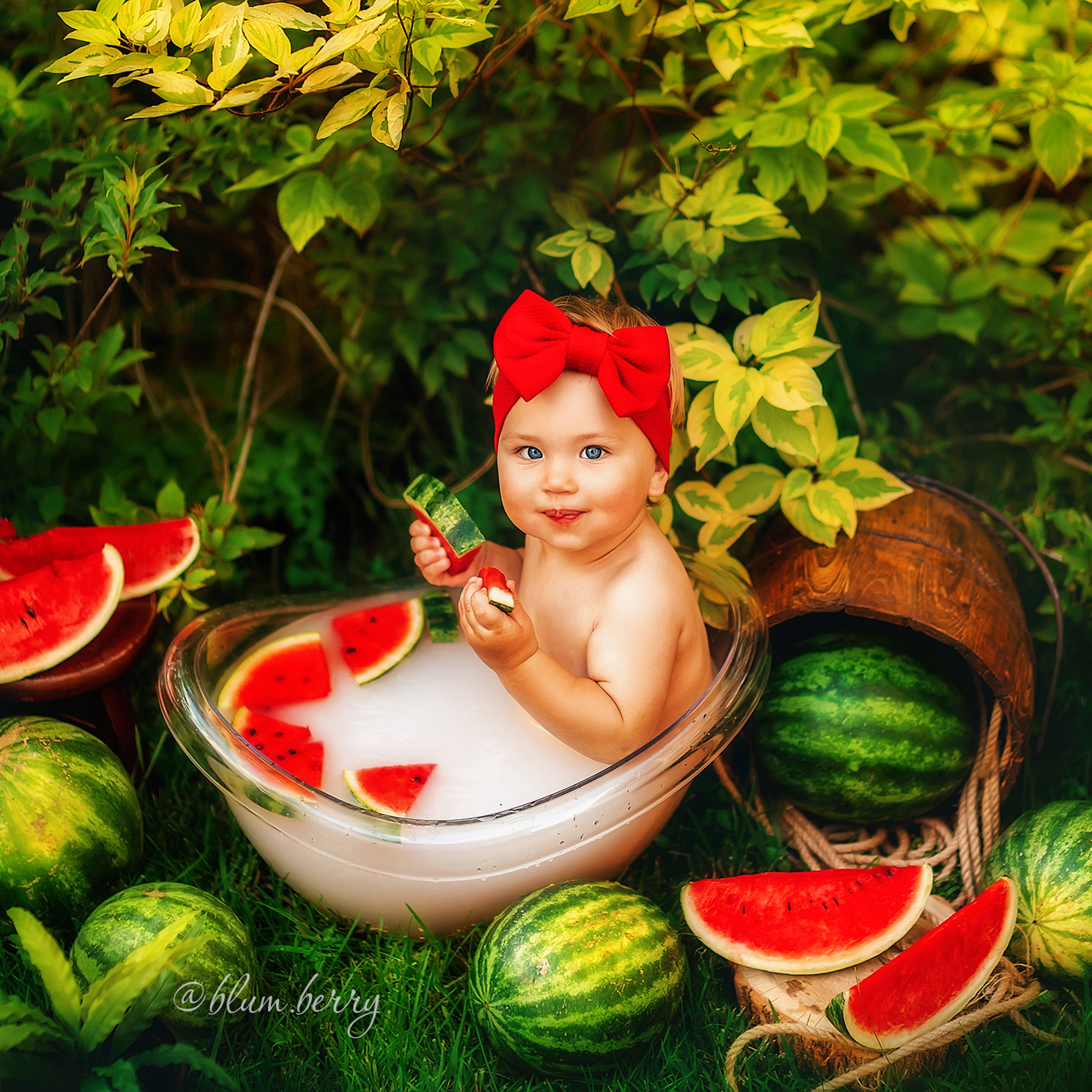 Фруктовые купашки. Детский и семейный фотограф в Краснодаре Анастасия Blumberry