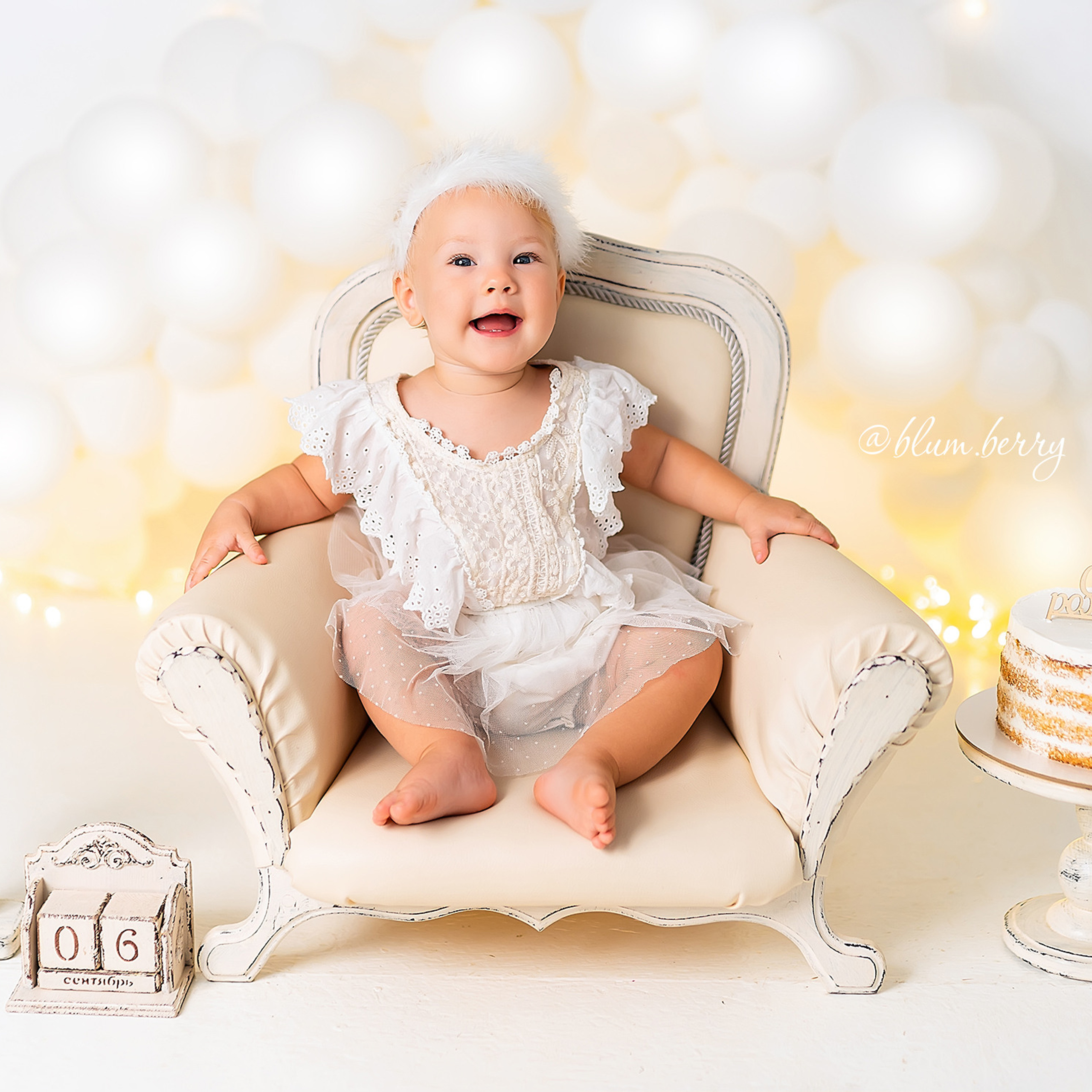 Фотосессия на годик в Краснодаре. Детский и семейный фотограф в Краснодаре Анастасия Blumberry