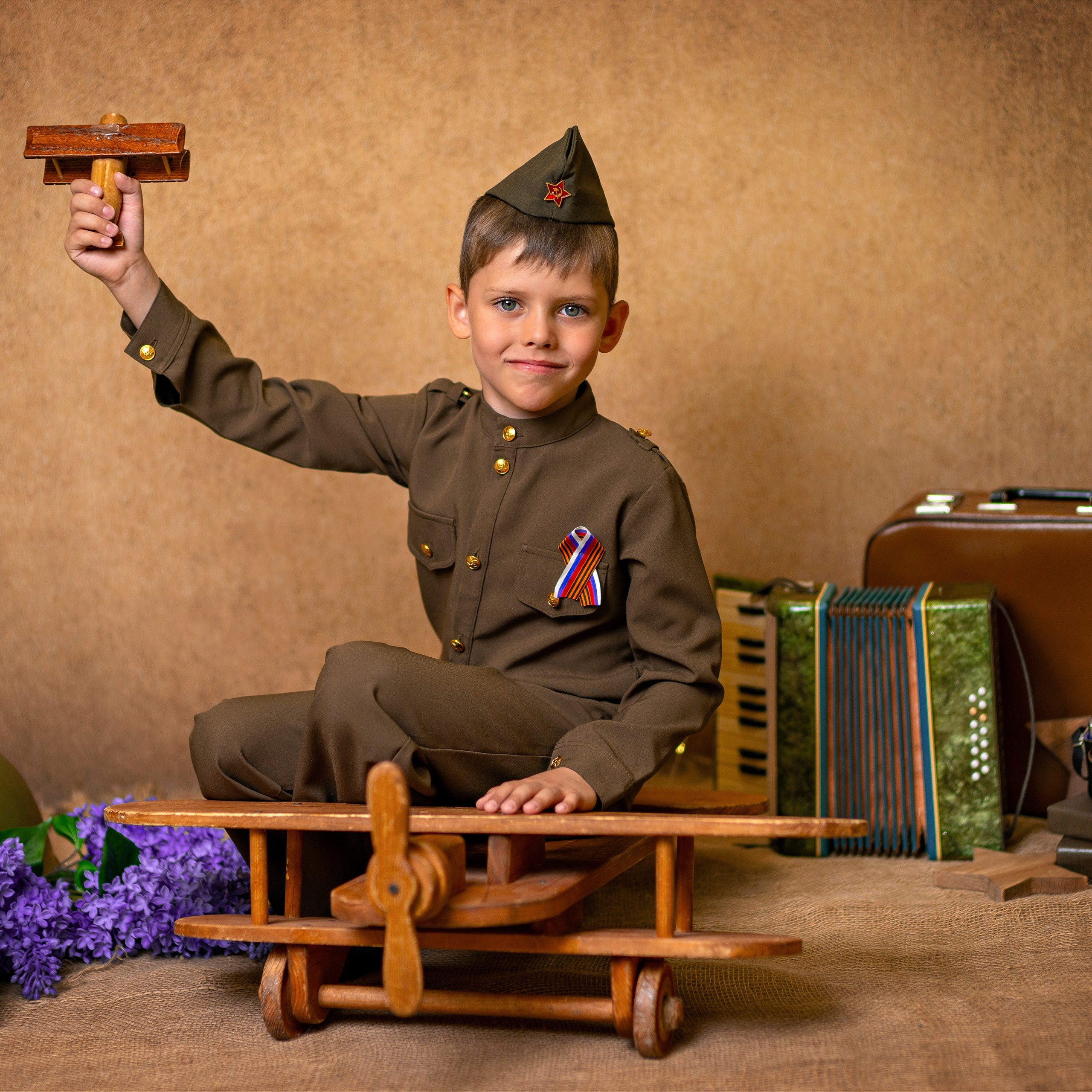 Фотосессия ко дню победы. Детский и семейный фотограф в Краснодаре Анастасия Blumberry