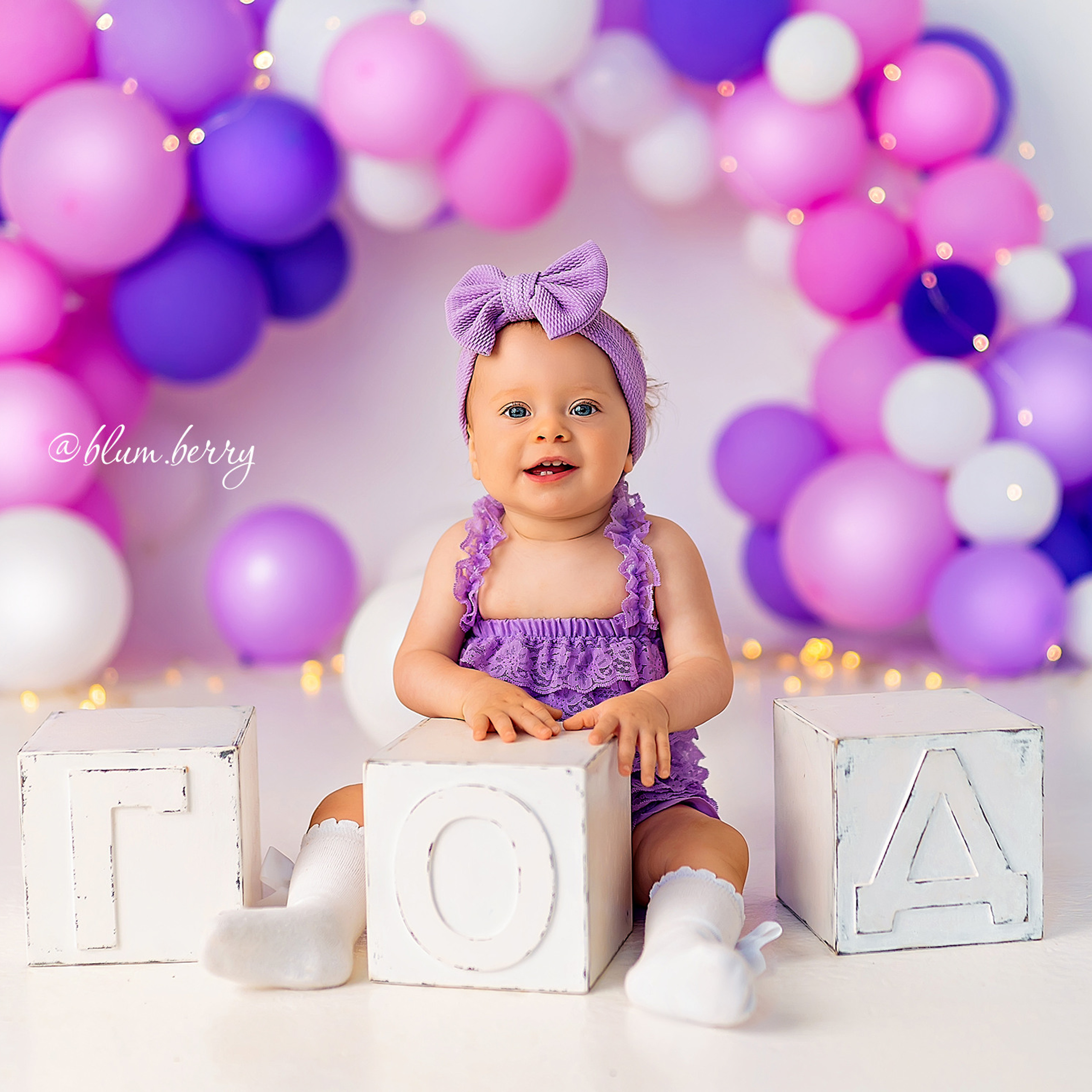 Фотосессия на годик в Краснодаре. Детский и семейный фотограф в Краснодаре Анастасия Blumberry