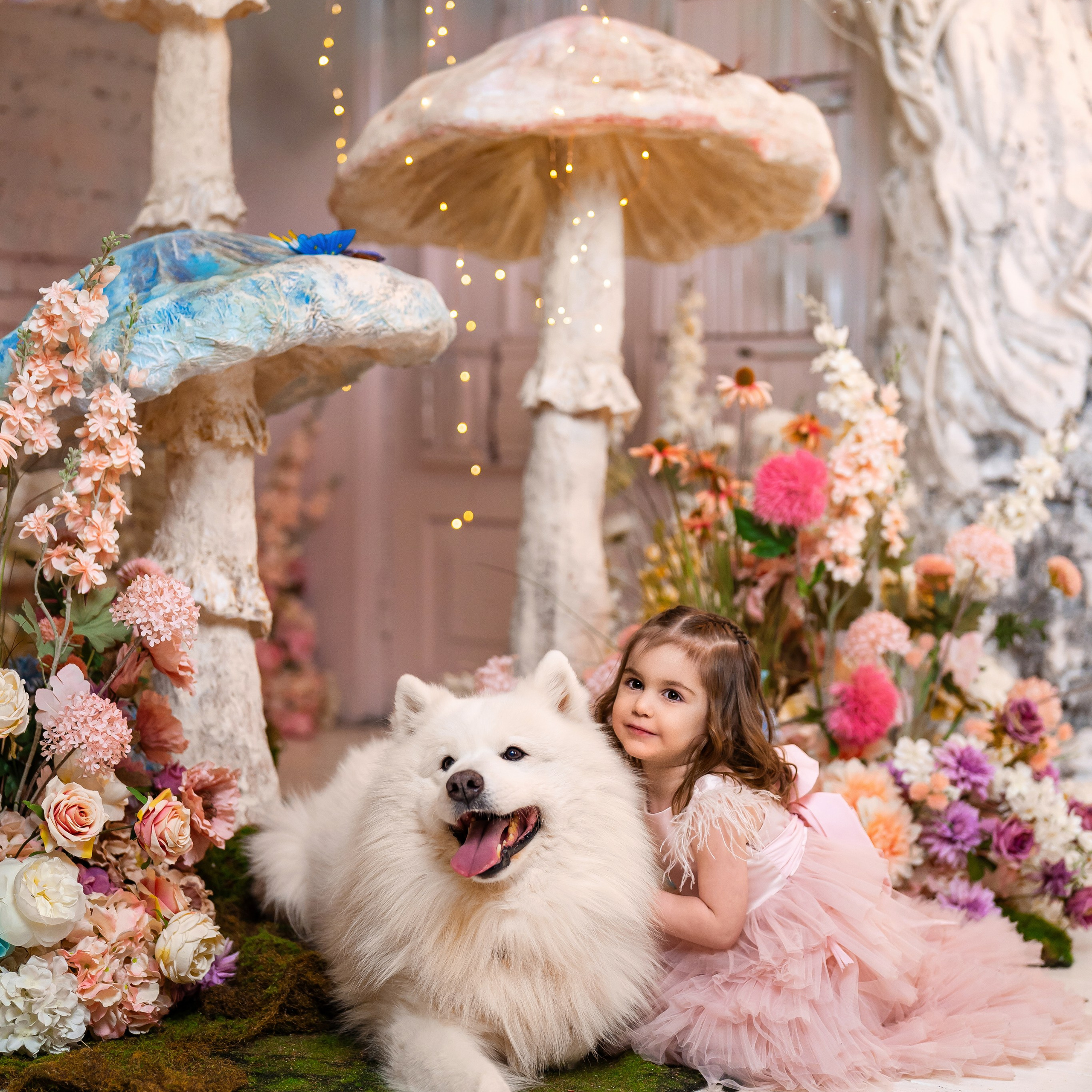 Бабочки с самоедом. Детский и семейный фотограф в Краснодаре Анастасия Blumberry