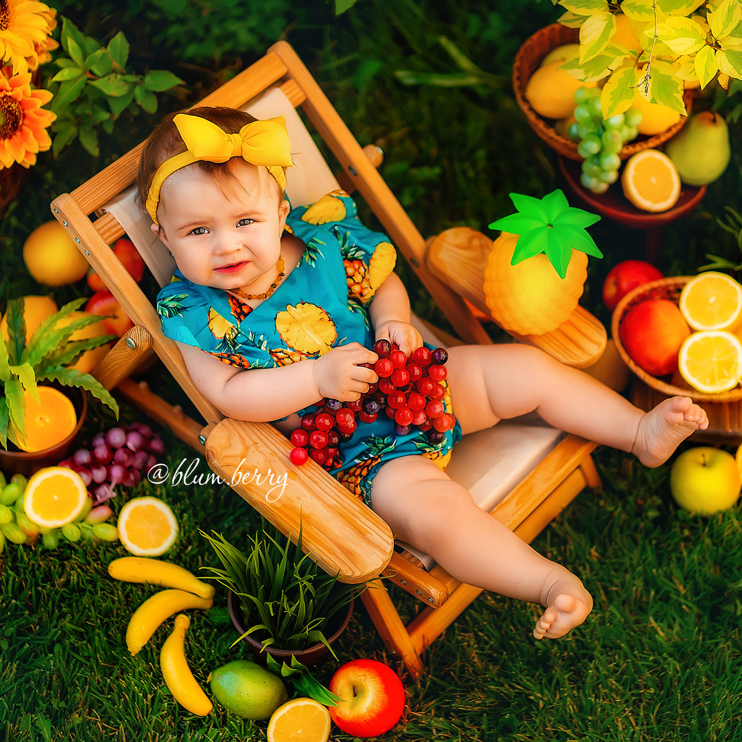 Фруктовые купашки. Детский и семейный фотограф в Краснодаре Анастасия Blumberry