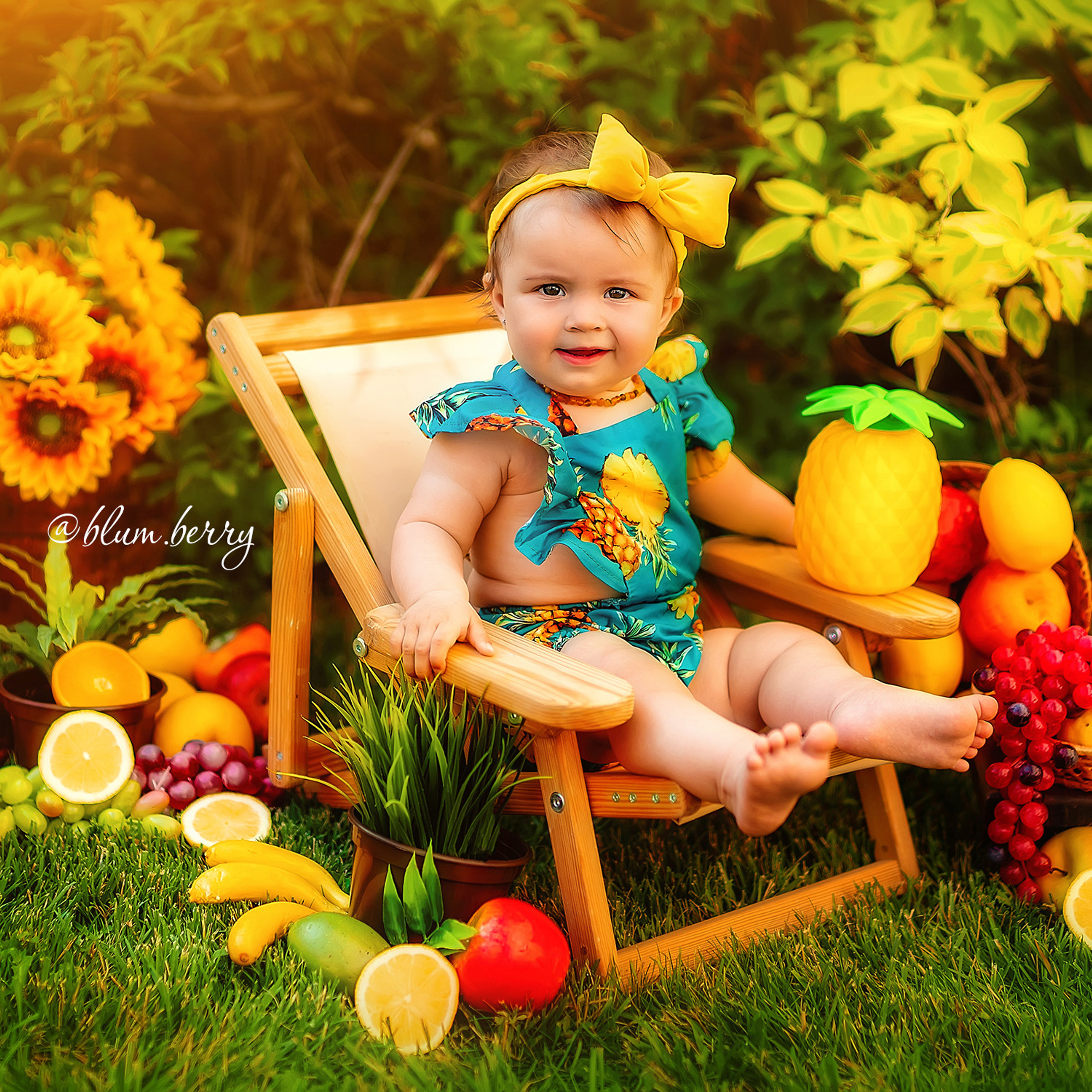 Фруктовые купашки. Детский и семейный фотограф в Краснодаре Анастасия Blumberry