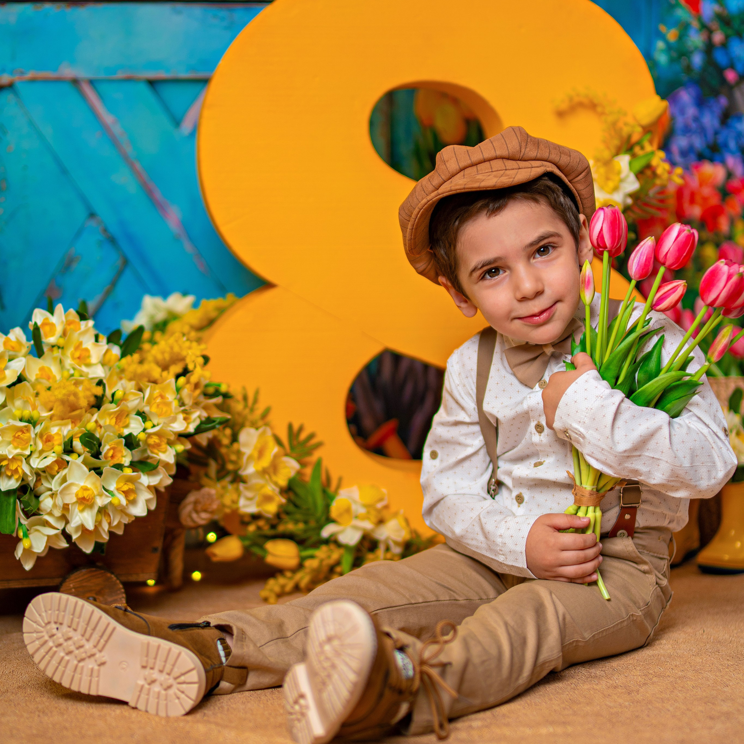 Фотосессия на 8 марта. Детский и семейный фотограф в Краснодаре Анастасия Blumberry