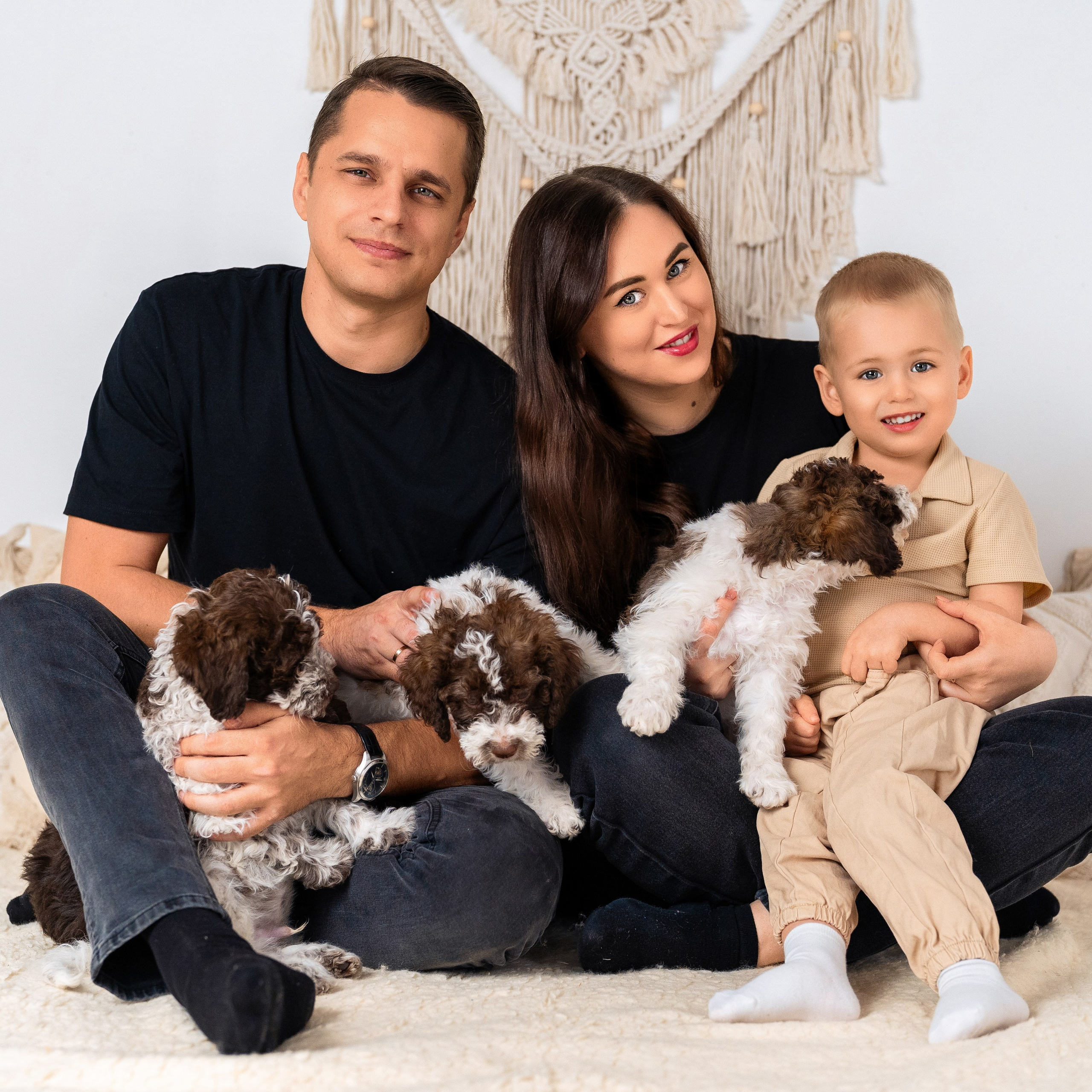 Щенки лаготто. Детский и семейный фотограф в Краснодаре Анастасия Blumberry