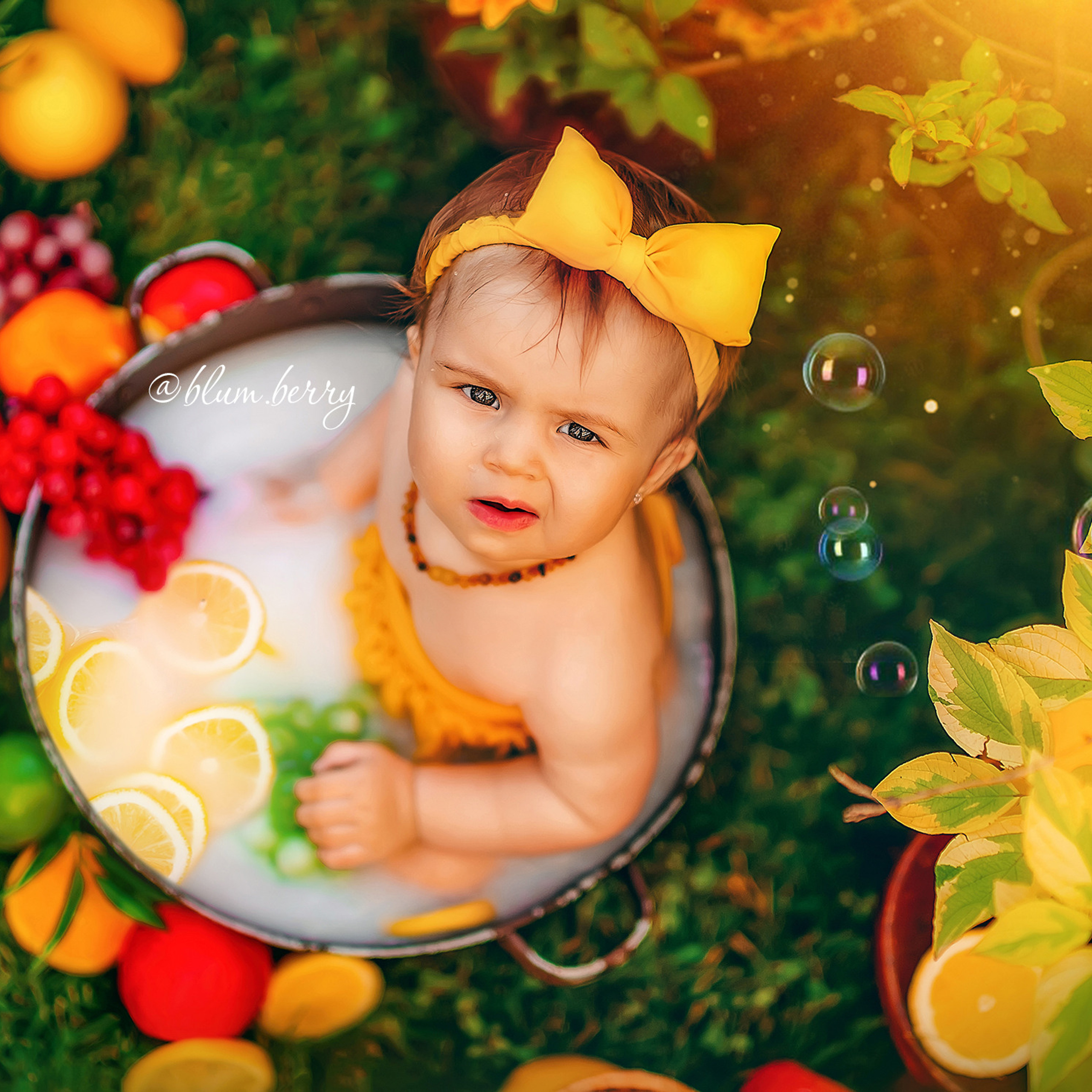 Фруктовые купашки. Детский и семейный фотограф в Краснодаре Анастасия Blumberry