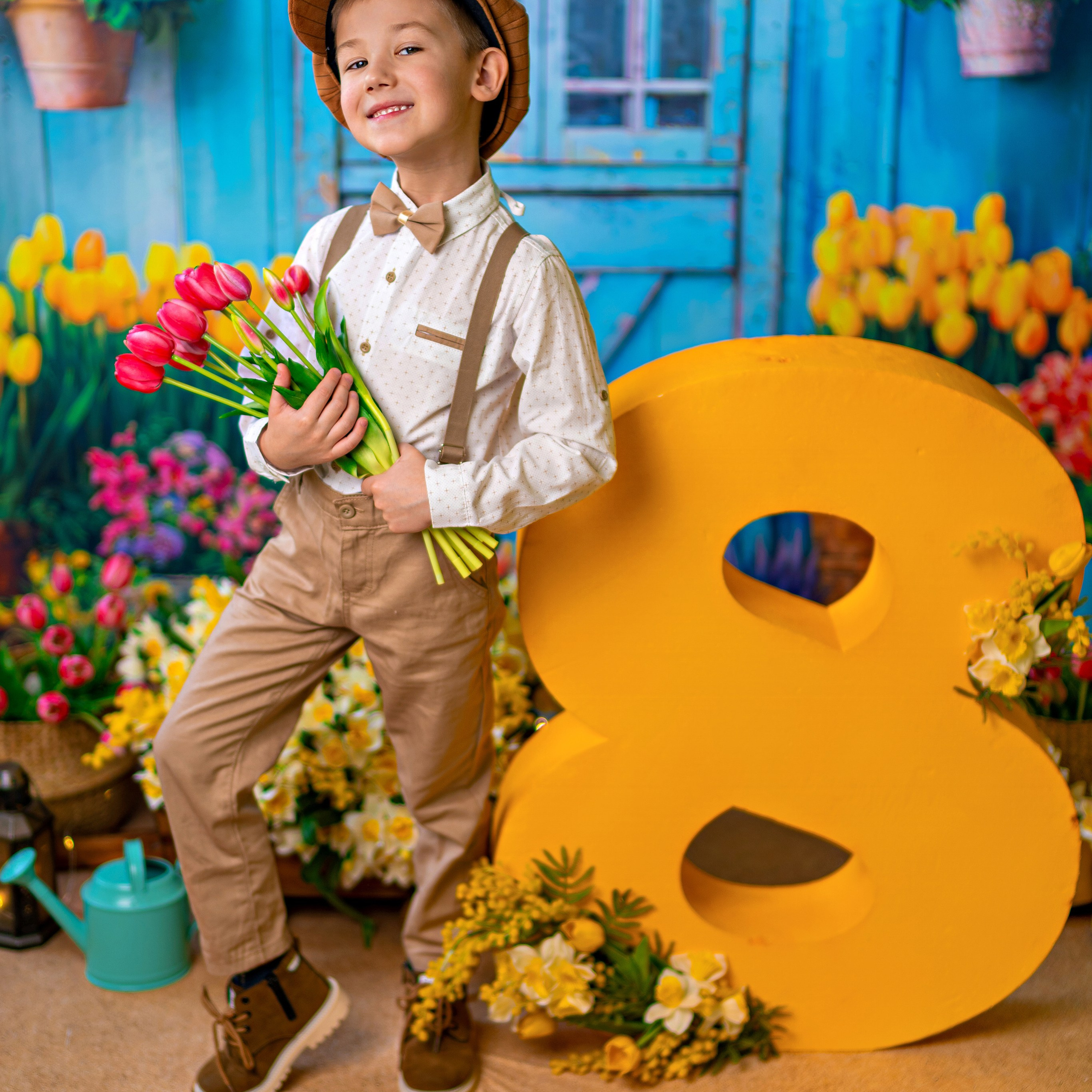 Фотосессия на 8 марта. Детский и семейный фотограф в Краснодаре Анастасия Blumberry