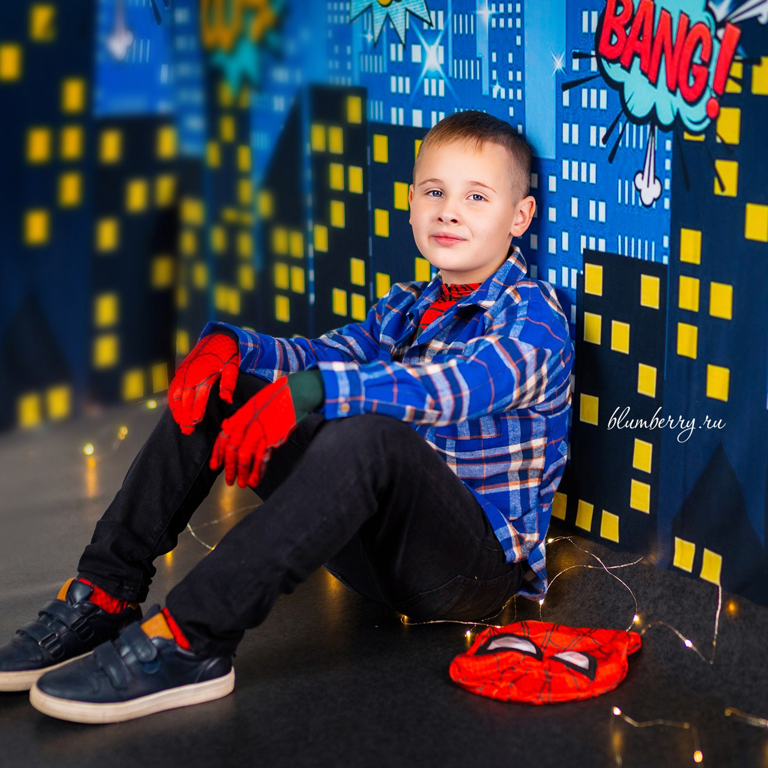 Человек-Паук. Детский и семейный фотограф в Краснодаре Анастасия Blumberry