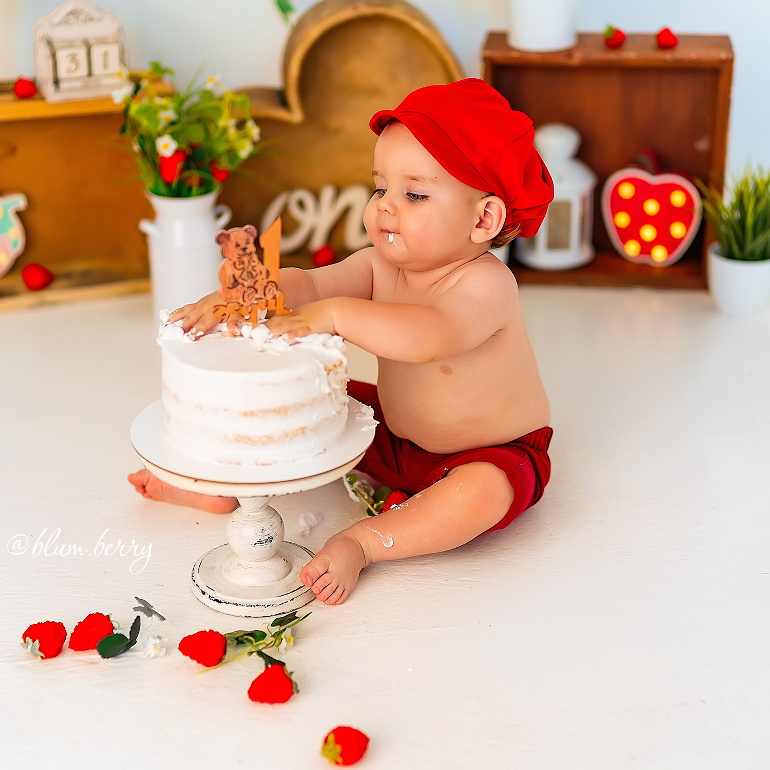 Фотосессия на годик в Краснодаре. Детский и семейный фотограф в Краснодаре Анастасия Blumberry